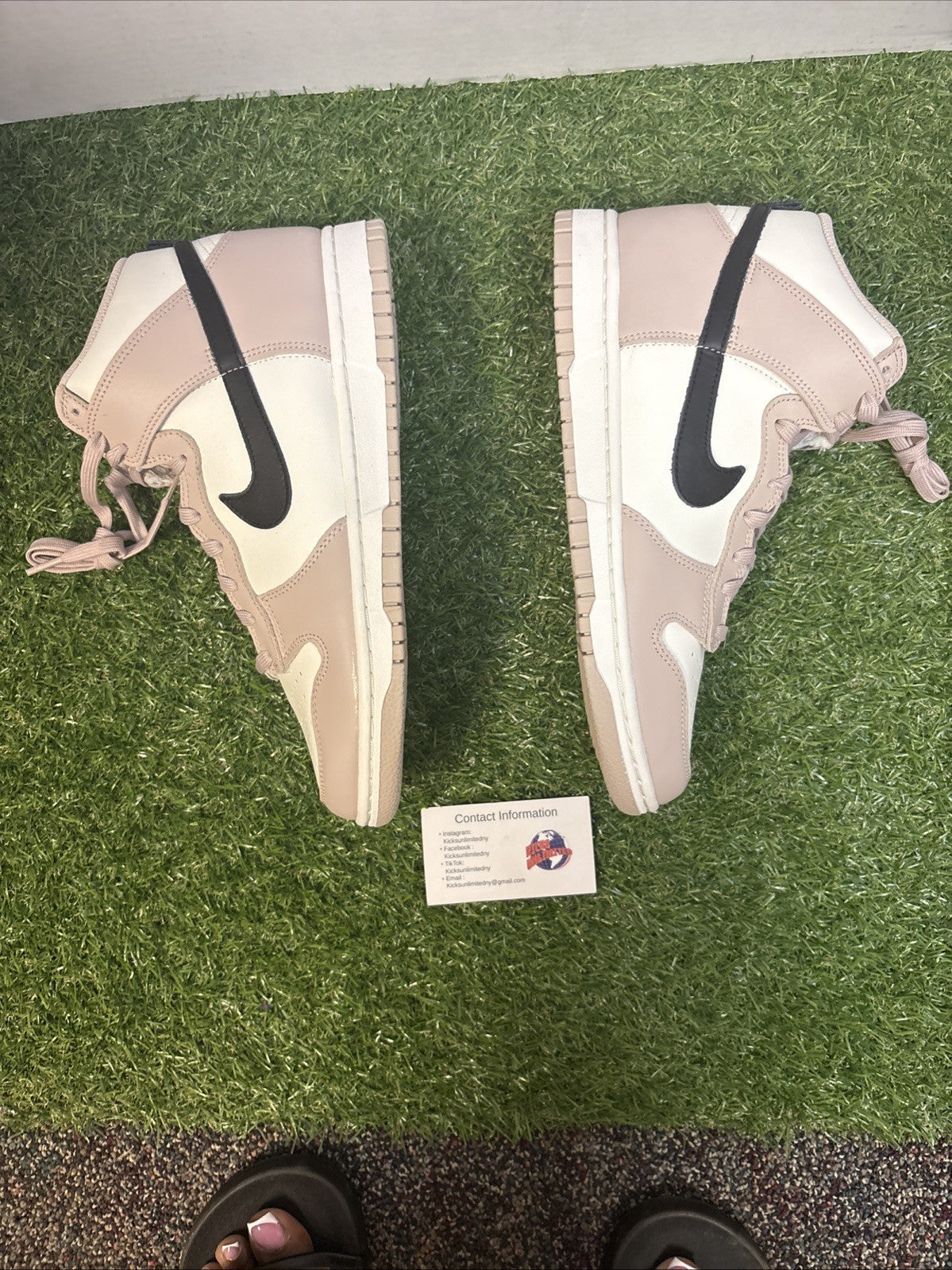 Size 10 W   Nike Dunk High Fossil Stone W1