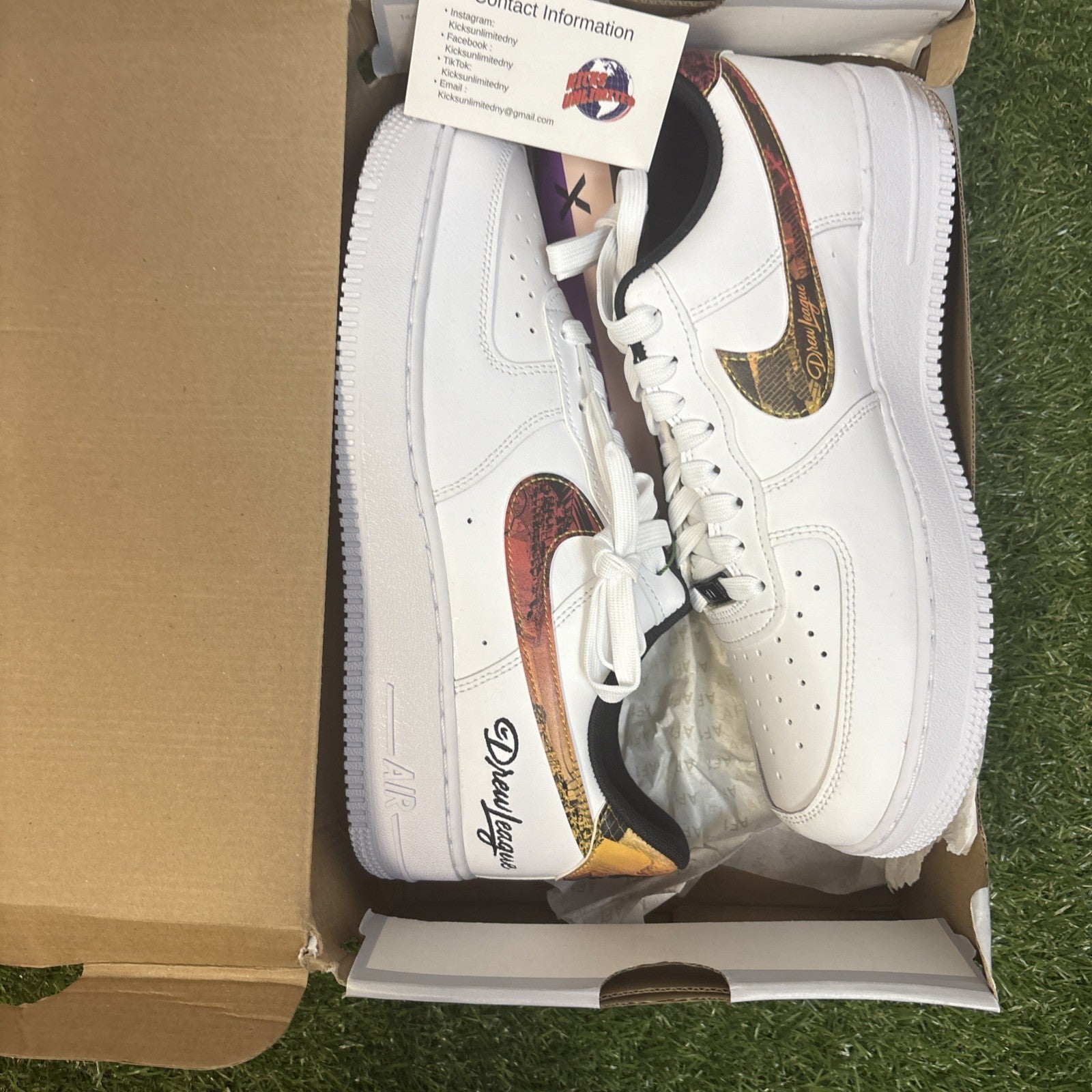 Size 9   Nike Air Force 1 2021 Drew League0