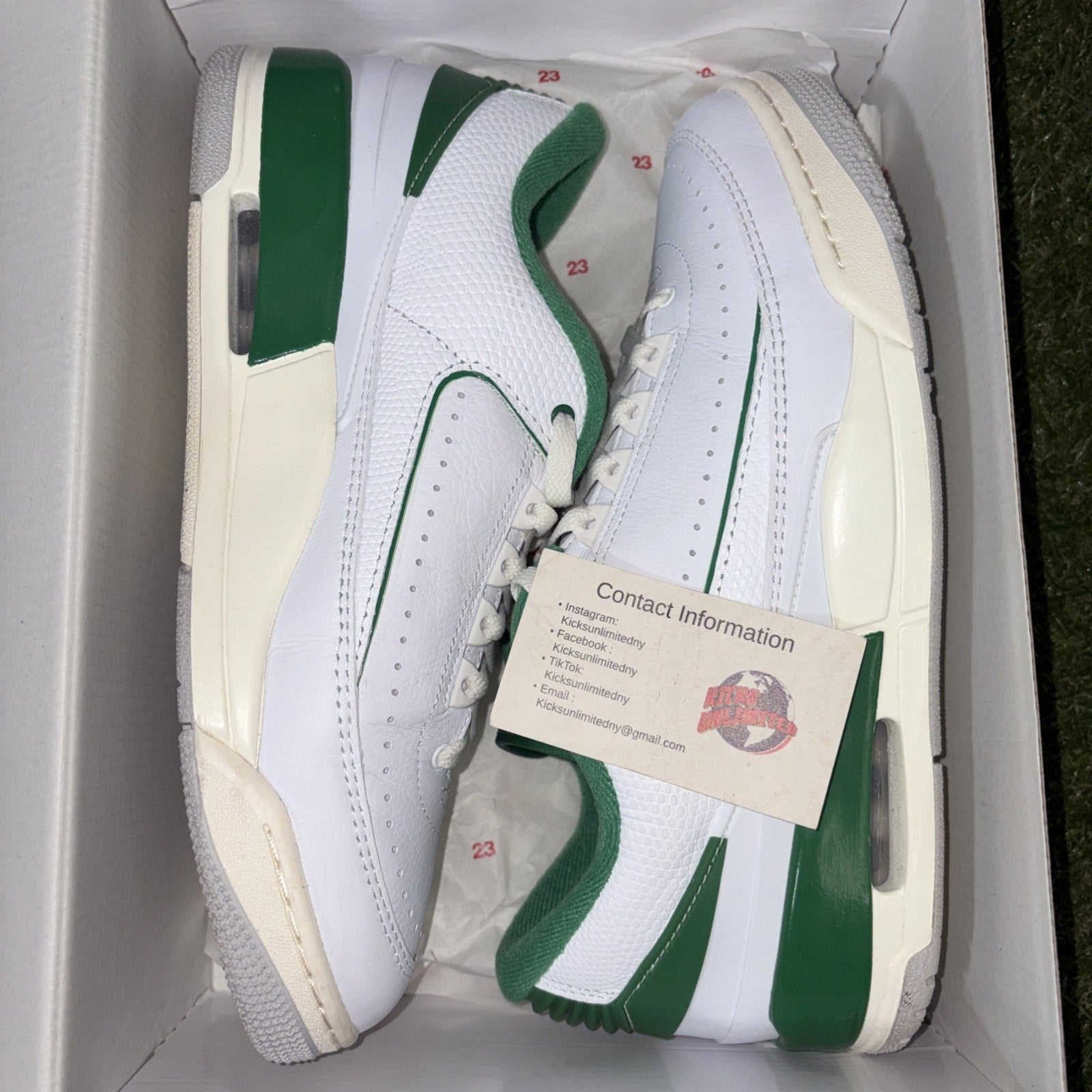 Jordan 2/3 Men's Casual Shoes (FD0383 103, White) Size 10.50