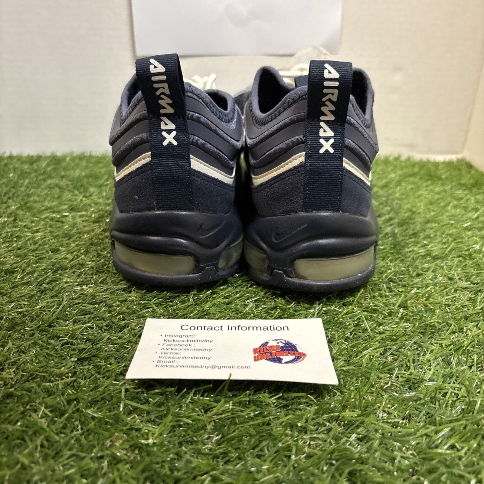 Size 9.5   Nike Air Max 97 Ultra 17 SE Navy White5