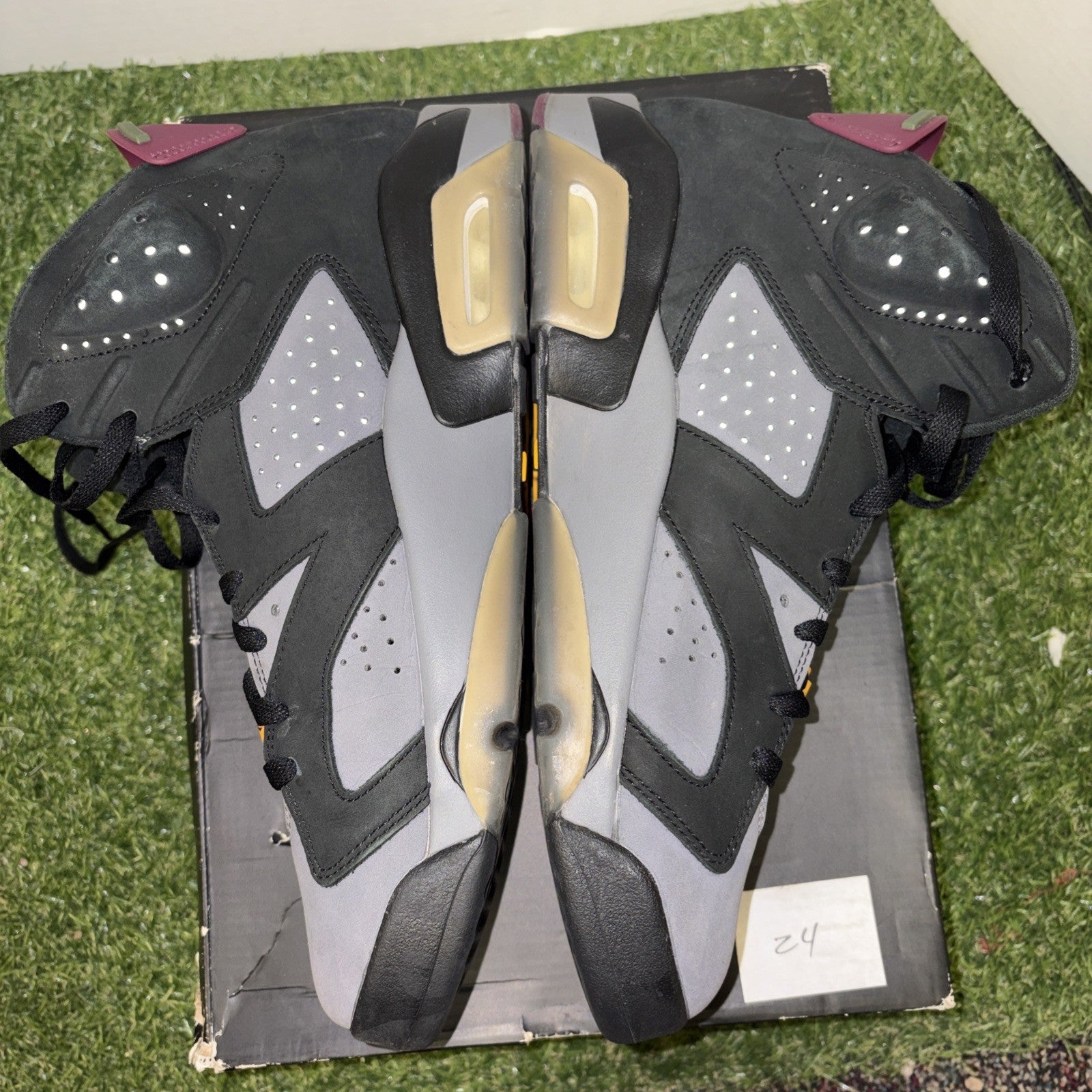Size 12 - Jordan 6 Bordeaux2