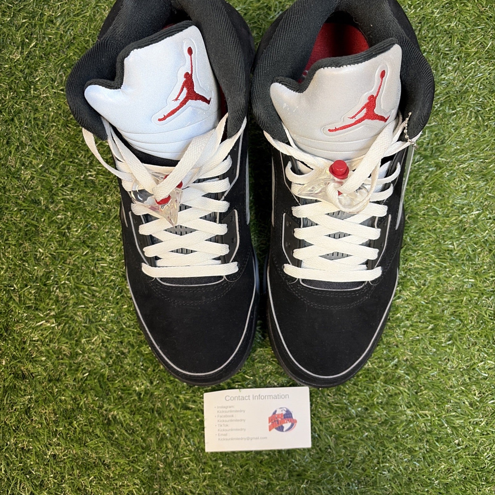 Size 9.5 - Air Jordan 5 Retro OG Black Metallic Reimagined1