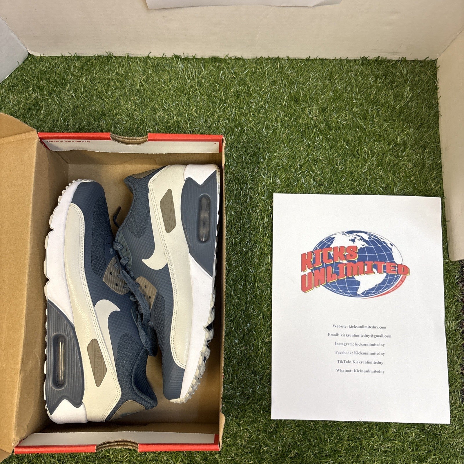 Size 8   Nike Air Max 90 Ultra 2.0 Blue Fox0