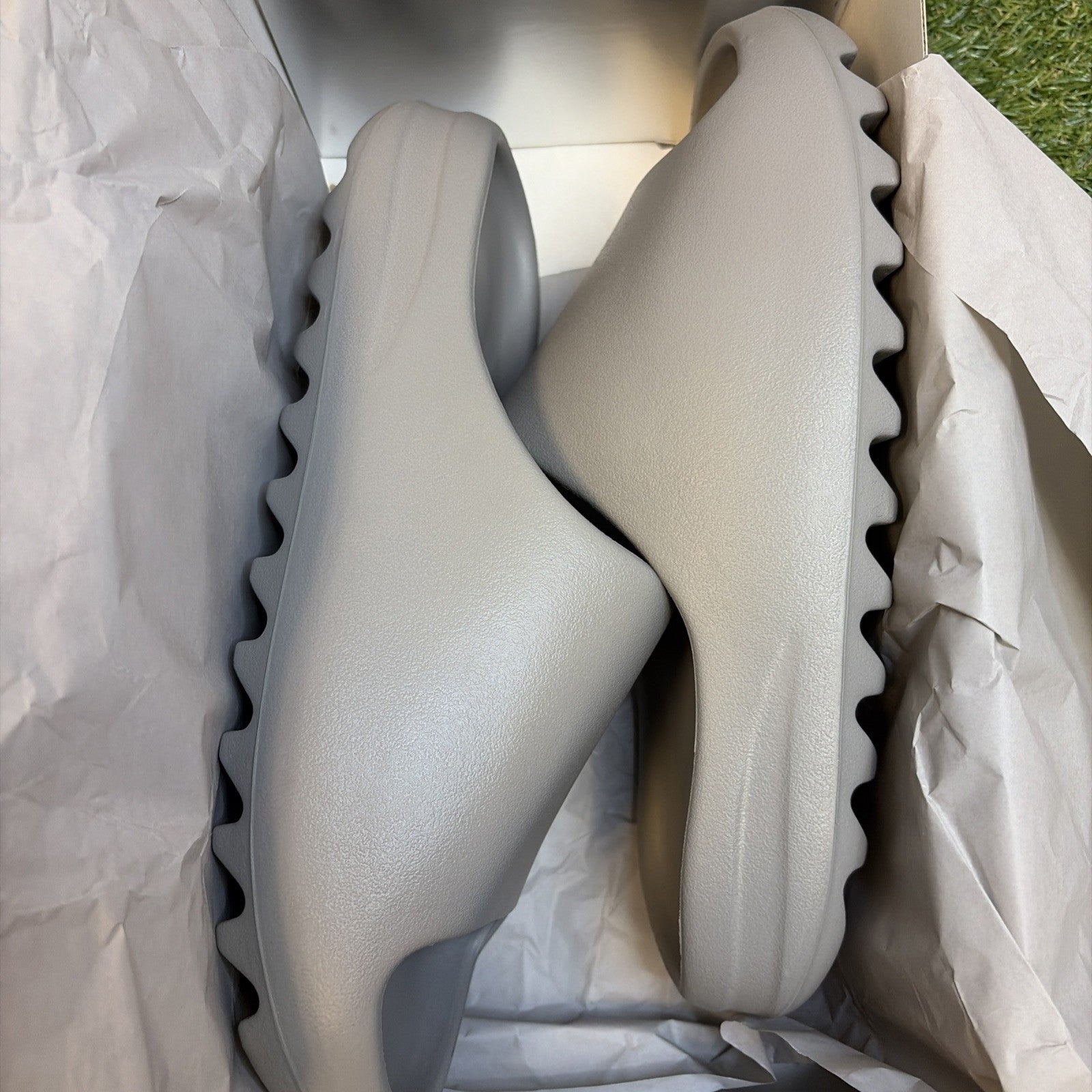 New Men's Gray Size 12 YS-01 Yeezy Casual Slides '26 Version Kanye West In Stock0