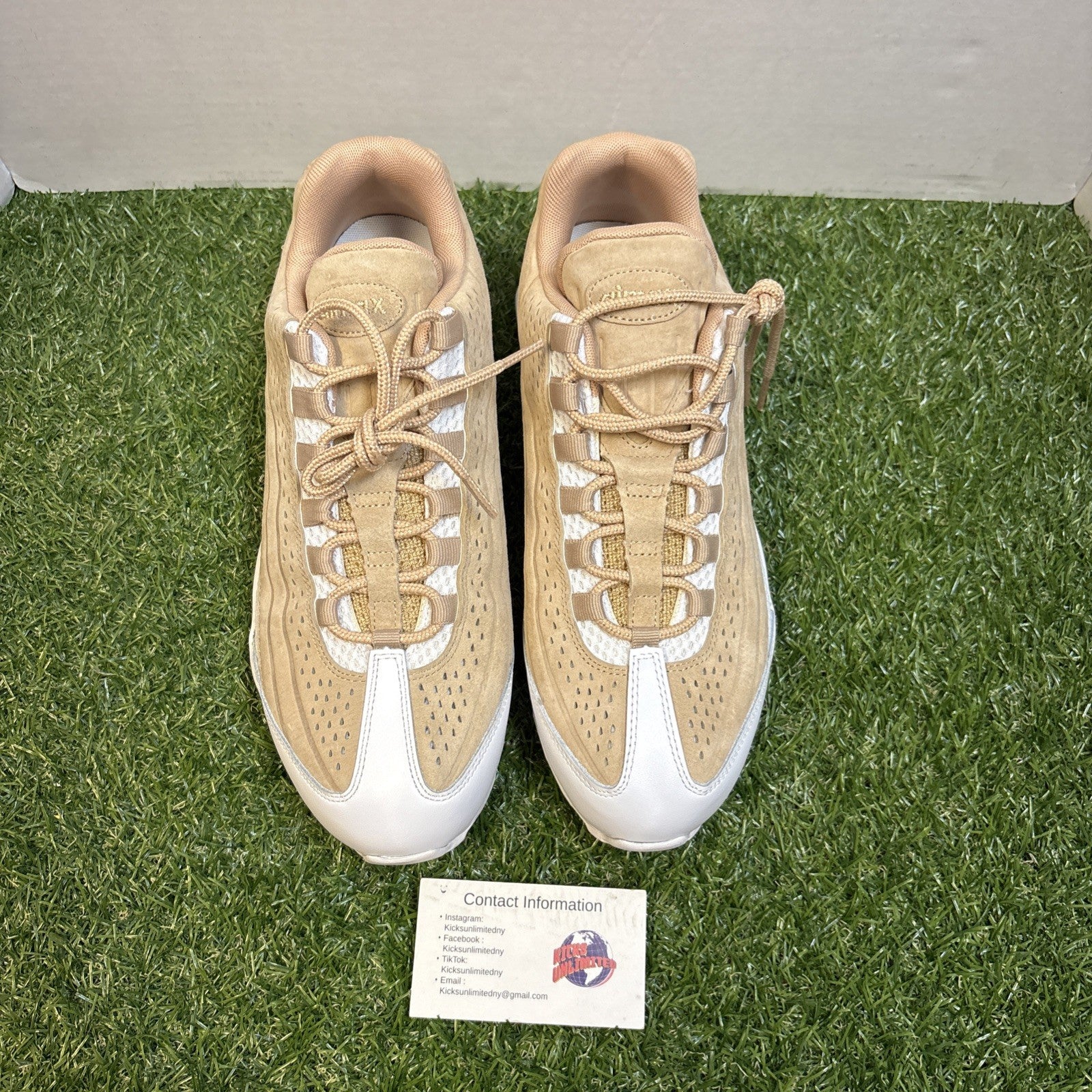 Size 9.5   Nike Air Max 95 Ultra Premium 2.0 BR Vachetta Tan1