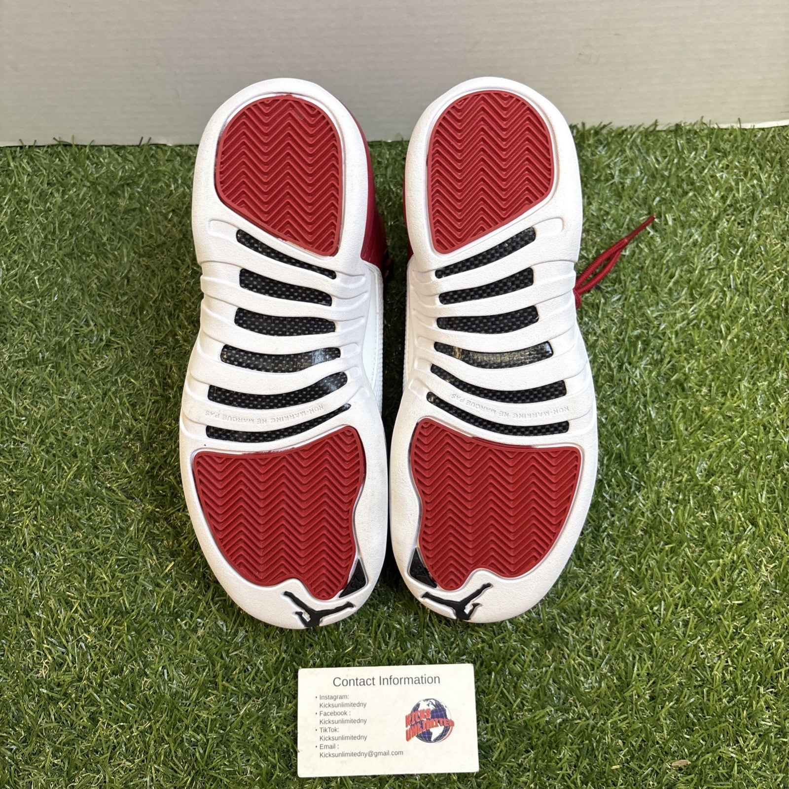 Air Jordan 12 BG Gym Red Size 5.5 153265 6003