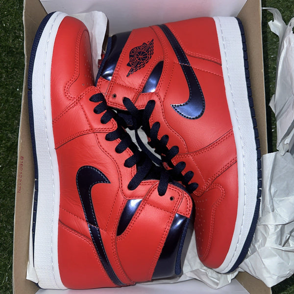 Size 9.5 - Air Jordan 1 Retro OG High David Letterman0