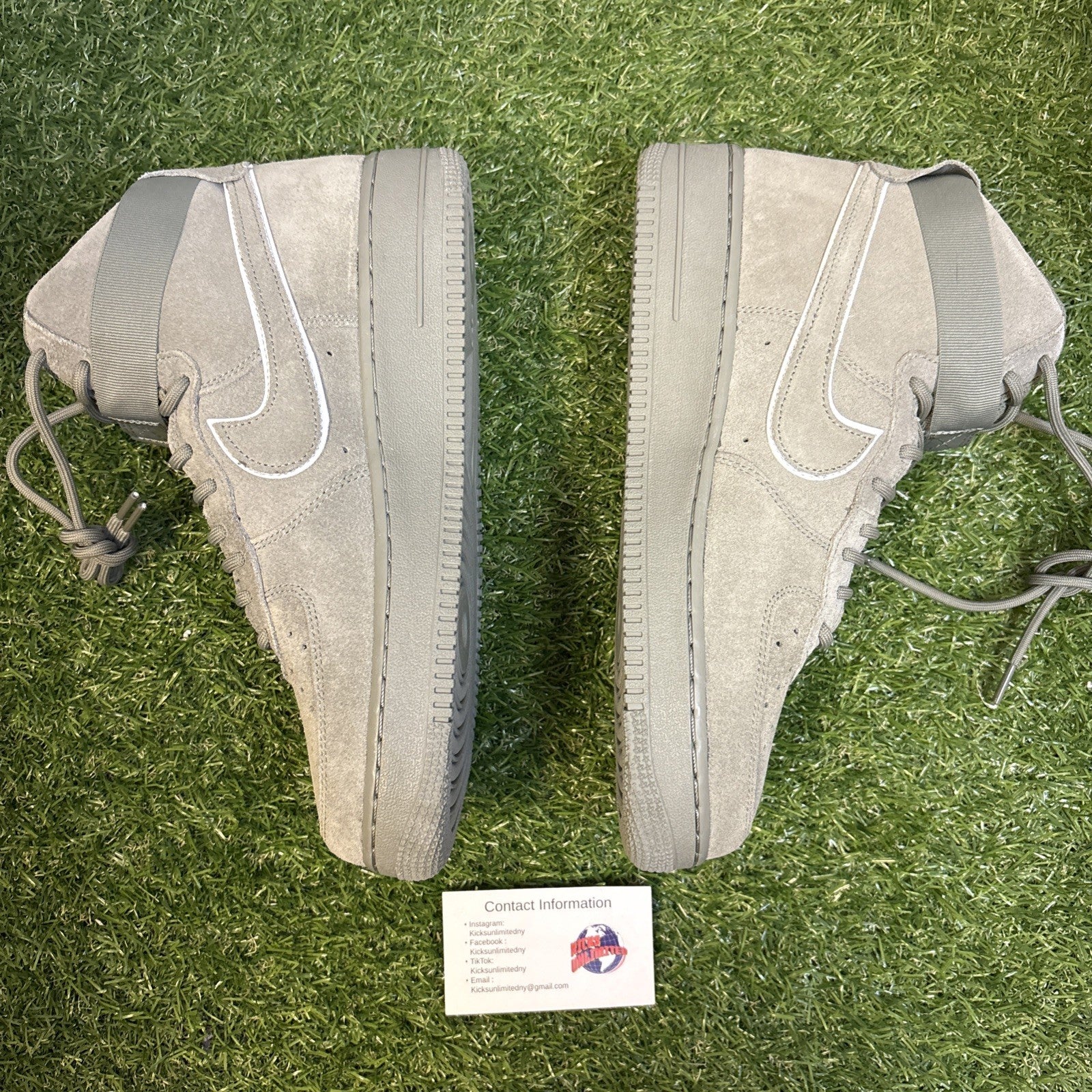Size 9   Nike Air Force 1 High Dark Stucco1