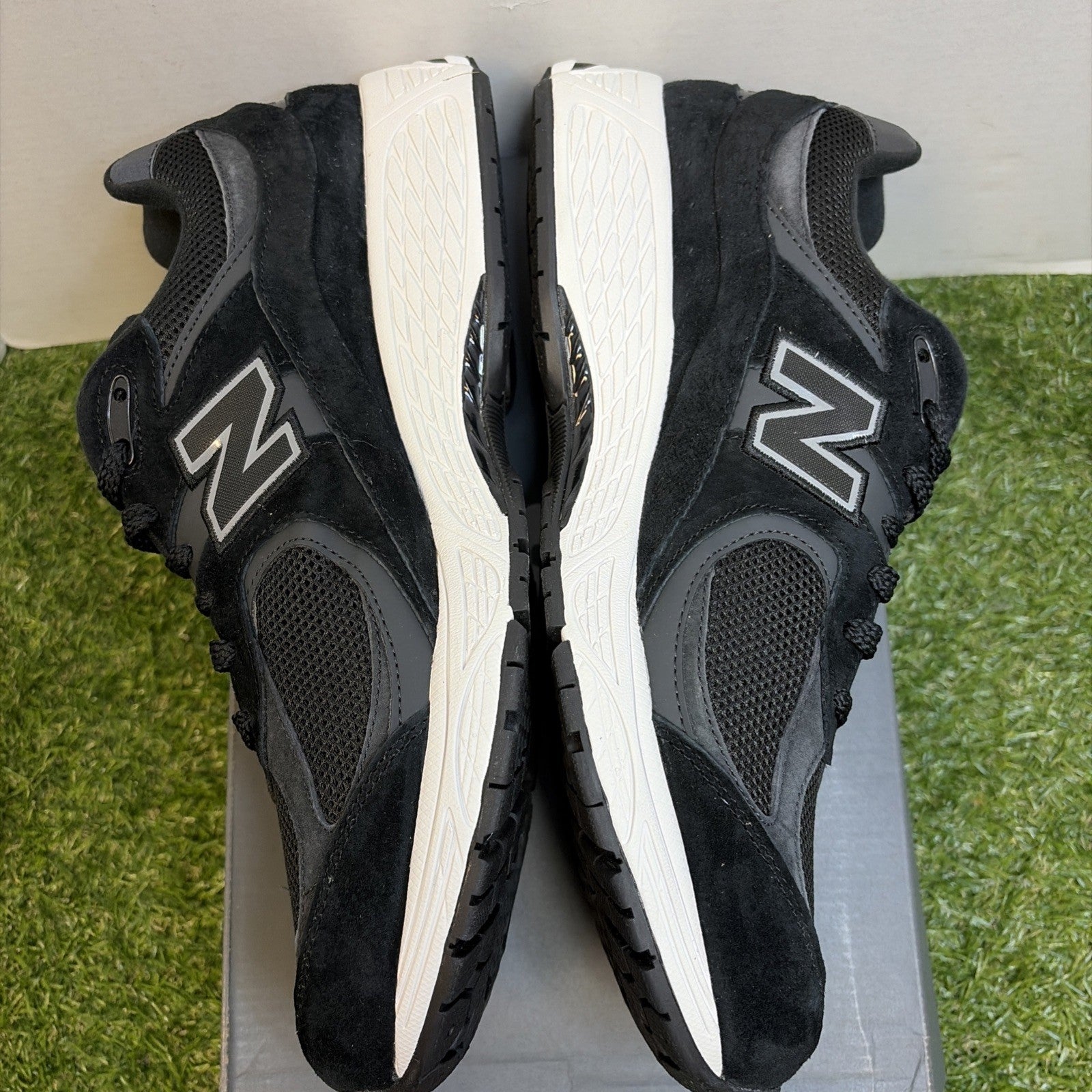 Size 12 - New Balance 2002R Black Gunmetal2
