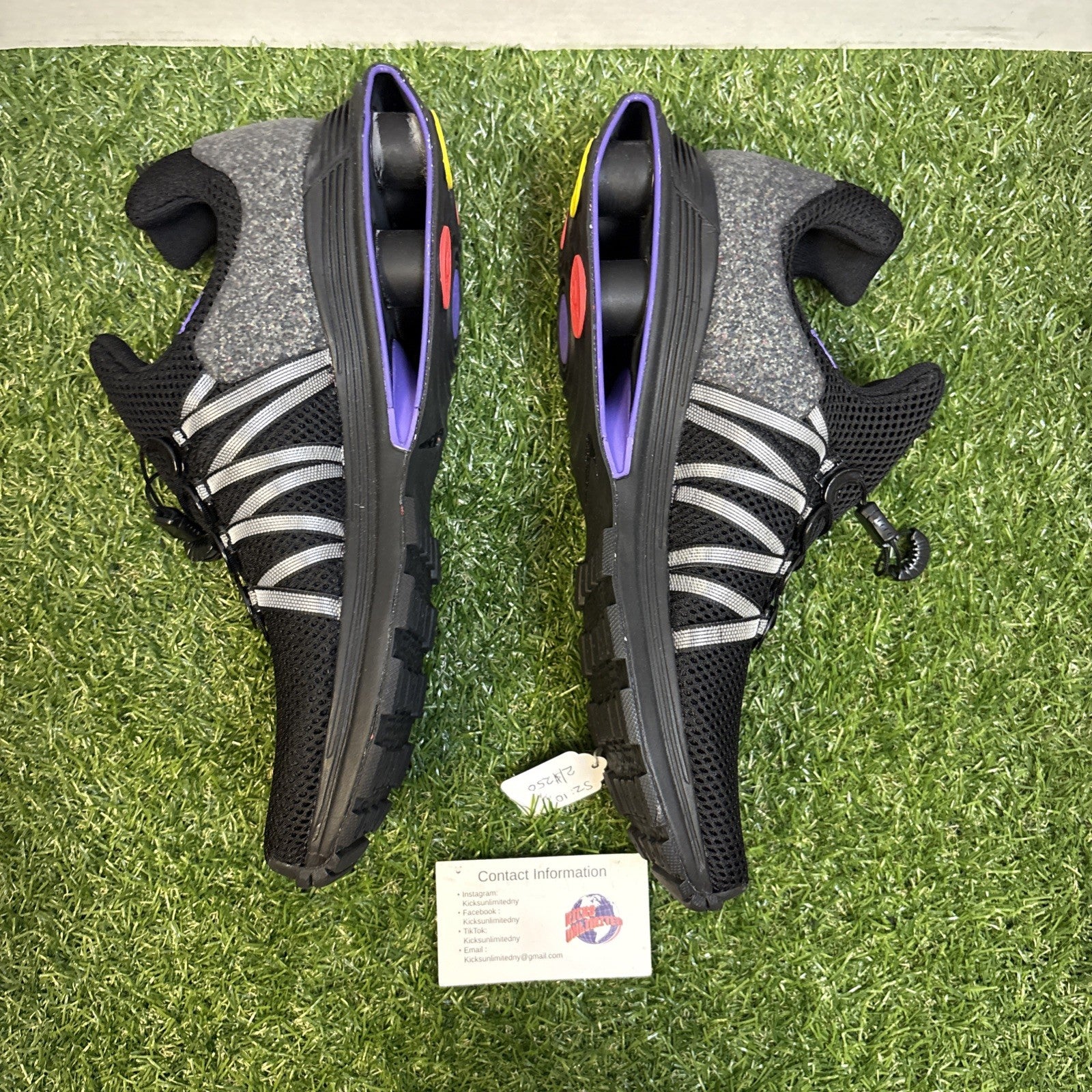 Size 10    Nike Shox Gravity Black Multicolor3