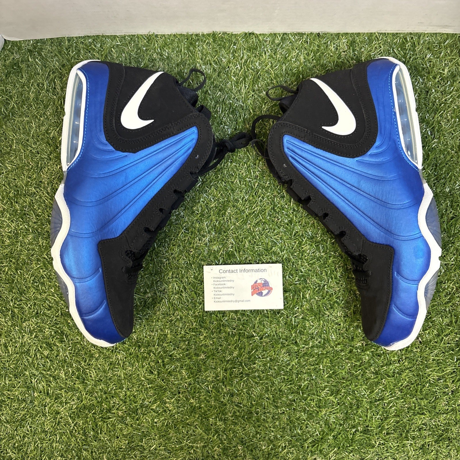 Size 9.5   Nike Air Max Wavy University Blue0