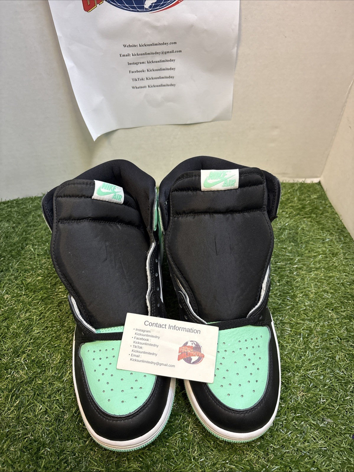 Size 9.5 - Air Jordan 1 Retro OG High Green Glow3