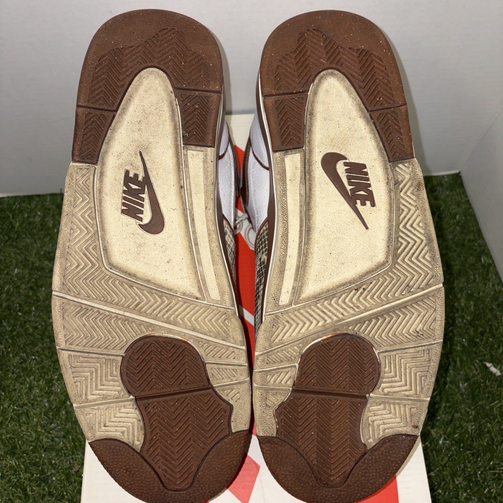 Size 13   Men's Stussy x Nike Air Flight 89 SP Low Pecan4