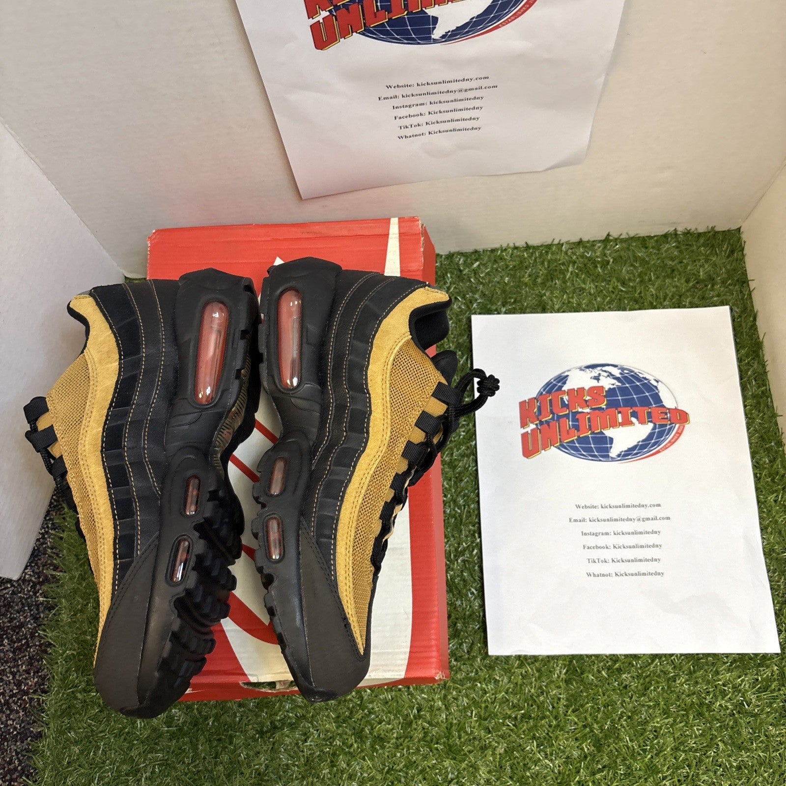 Size 8   Nike Air Max 95 Essential Cosmic Clay Black Wheat2