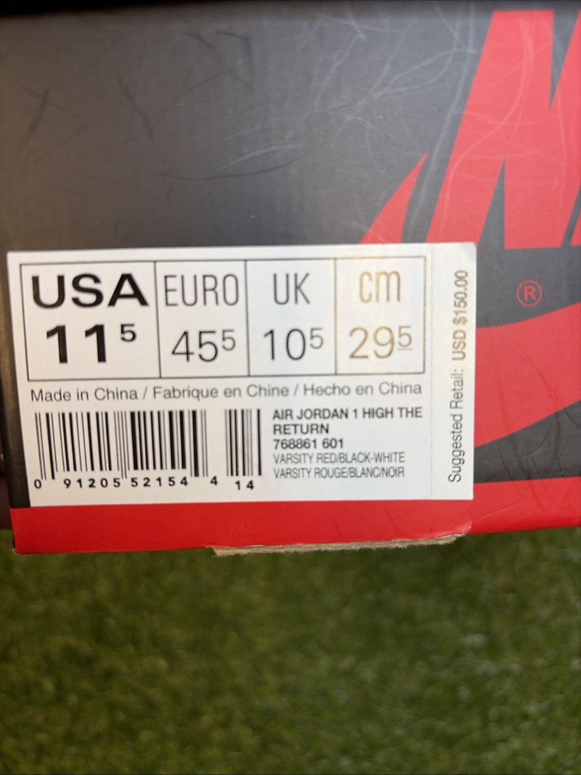 Size 11.5 - Air Jordan 1.5 Chicago5