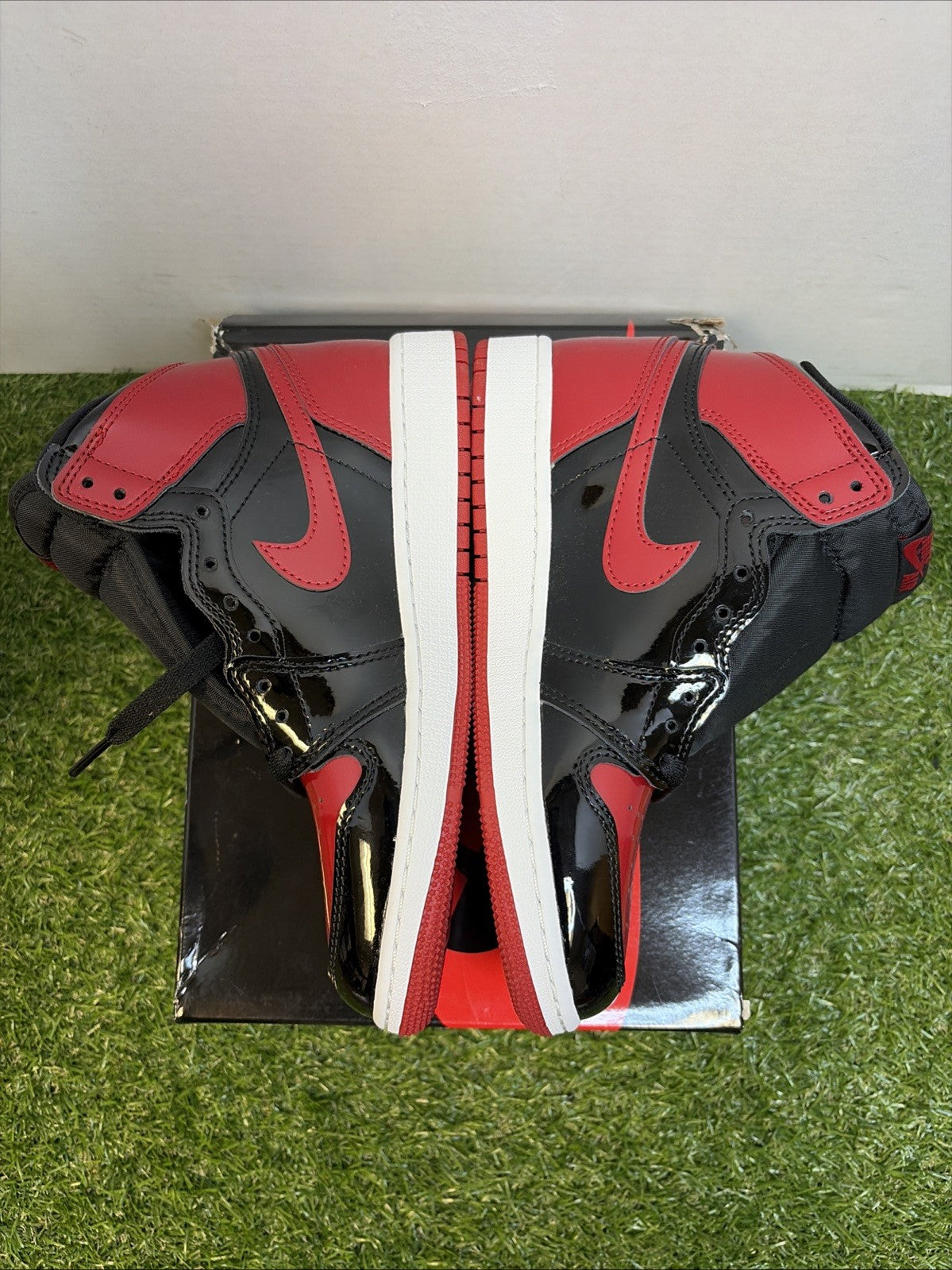 Size 4.5y - Jordan 1 Retro OG High Patent Bred2