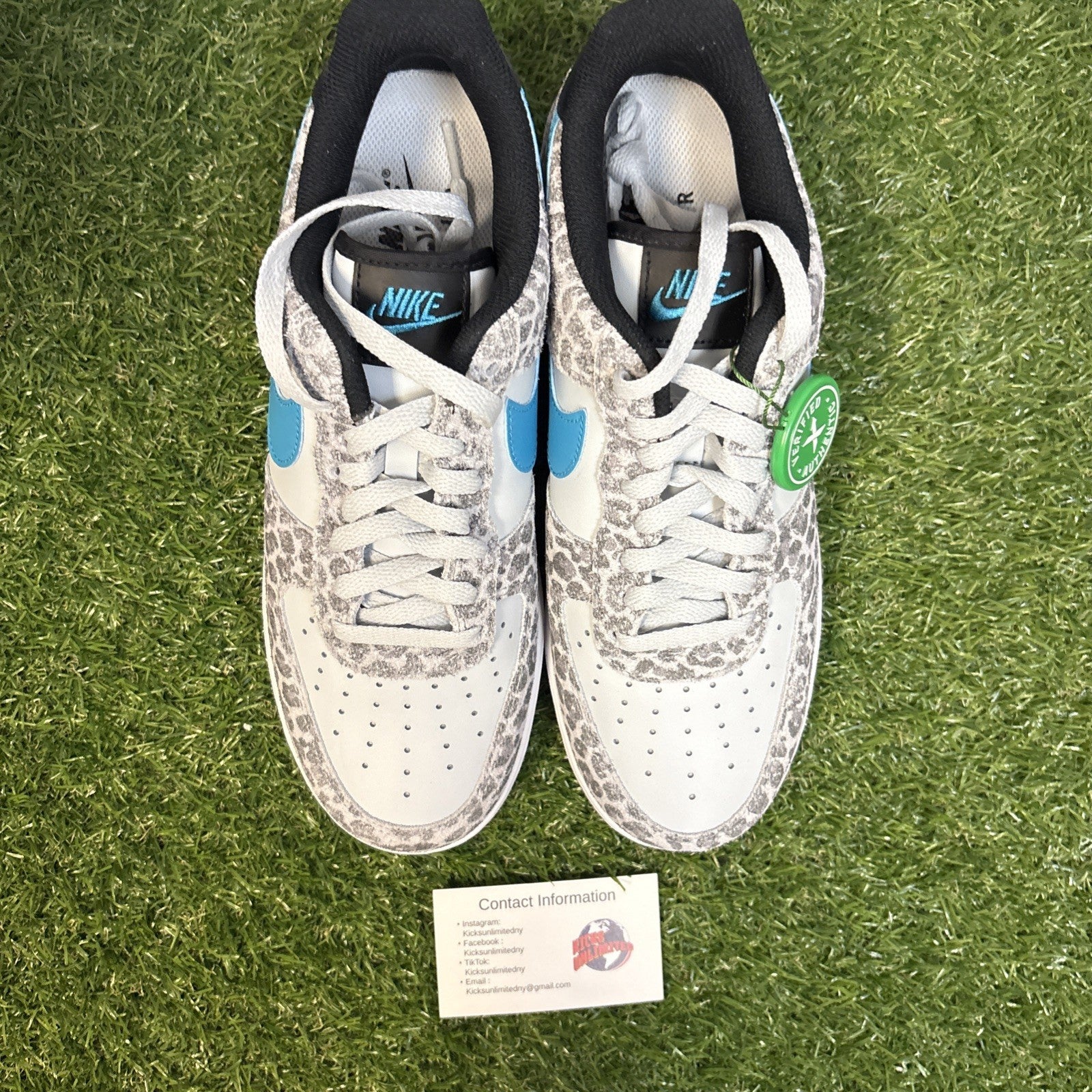 Size 9   Nike Air Force 1 Premium Low Snow Leopard2