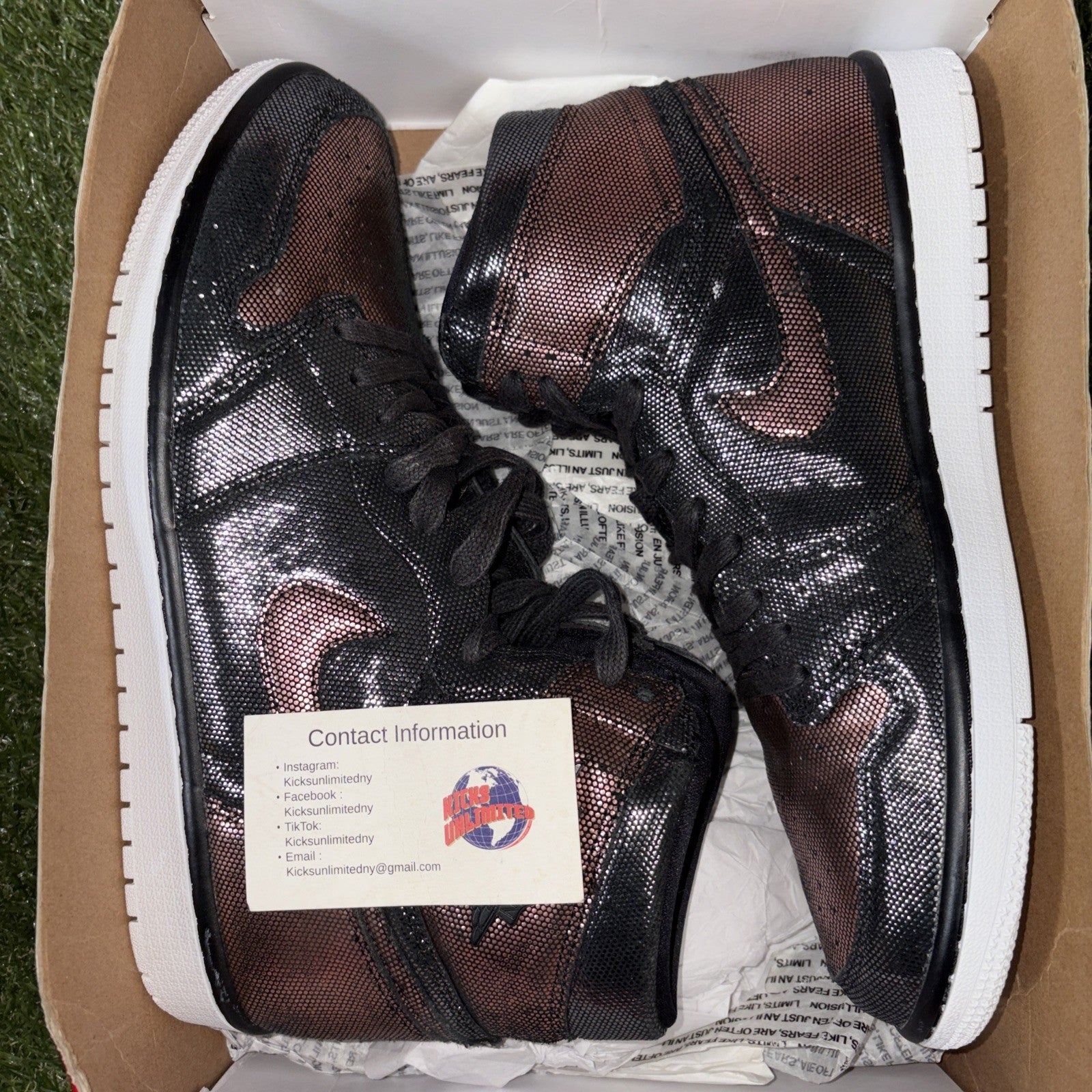 Size 12   Air Jordan 1 Retro OG High Fearless W0