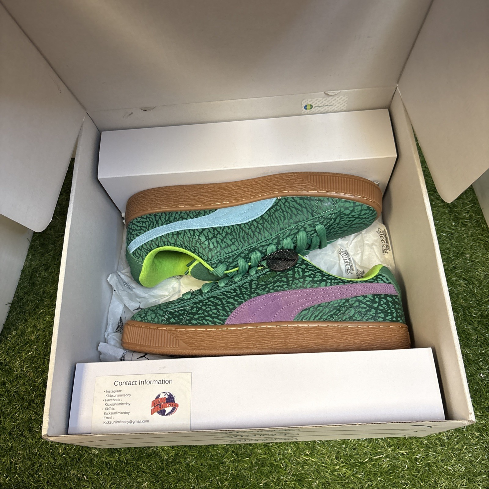 Size 10   Teenage Mutant Ninja Turtles x Puma Suede XL The Four Turtles0