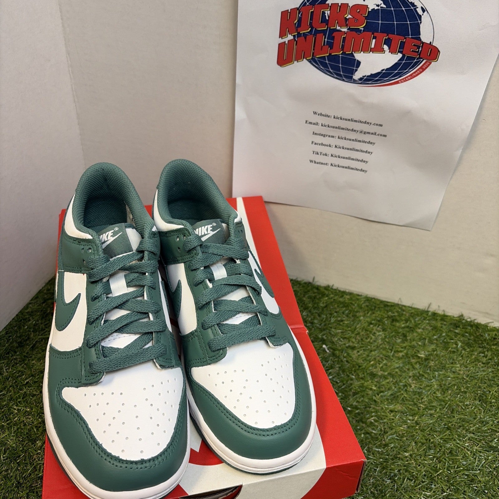 Nike Dunk Low Bg White-Bicoastal Blanc HF4798-100 Size 5.5Y1