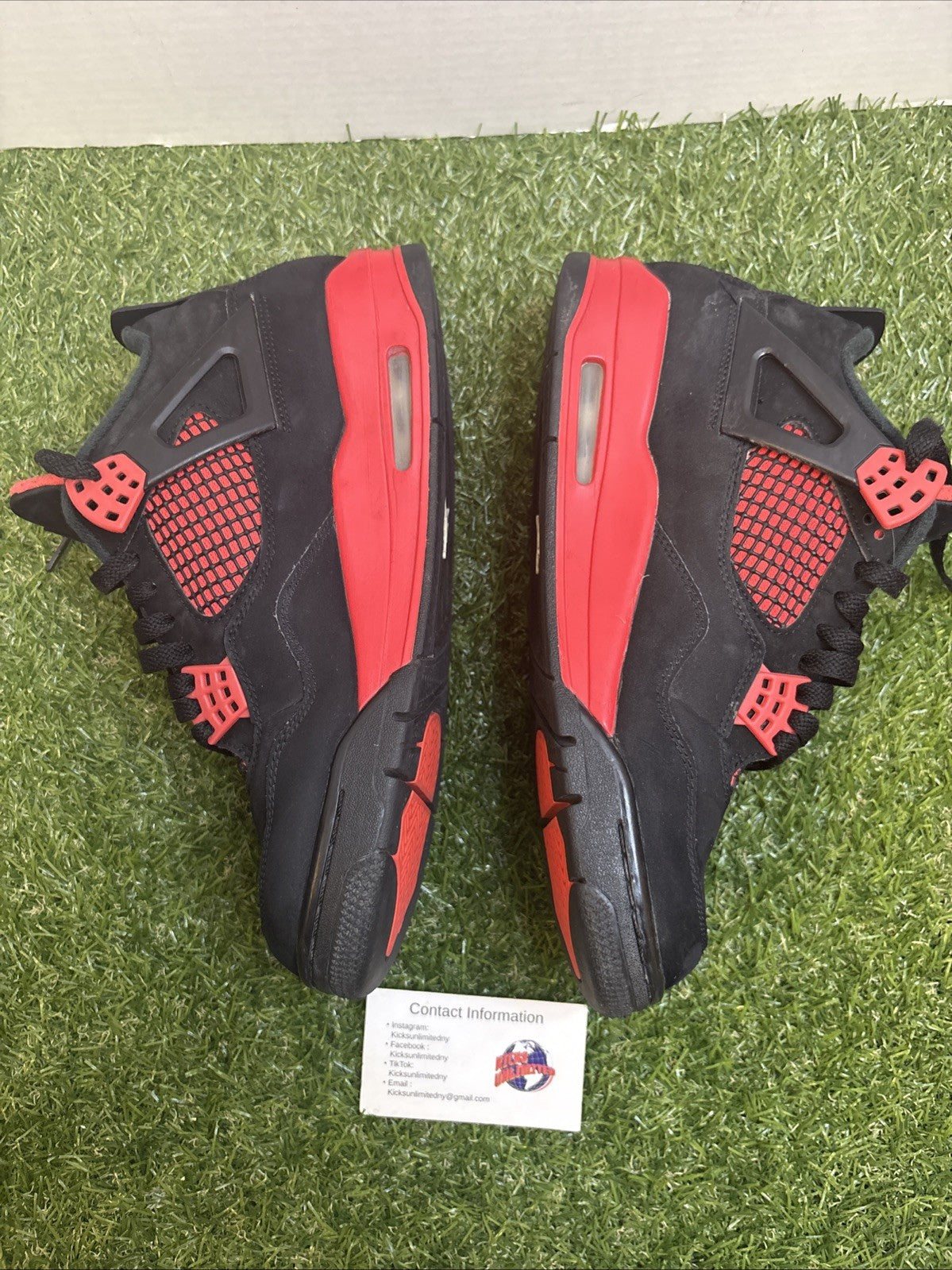 Size 8.5   Jordan 4 Retro Mid Red Thunder3