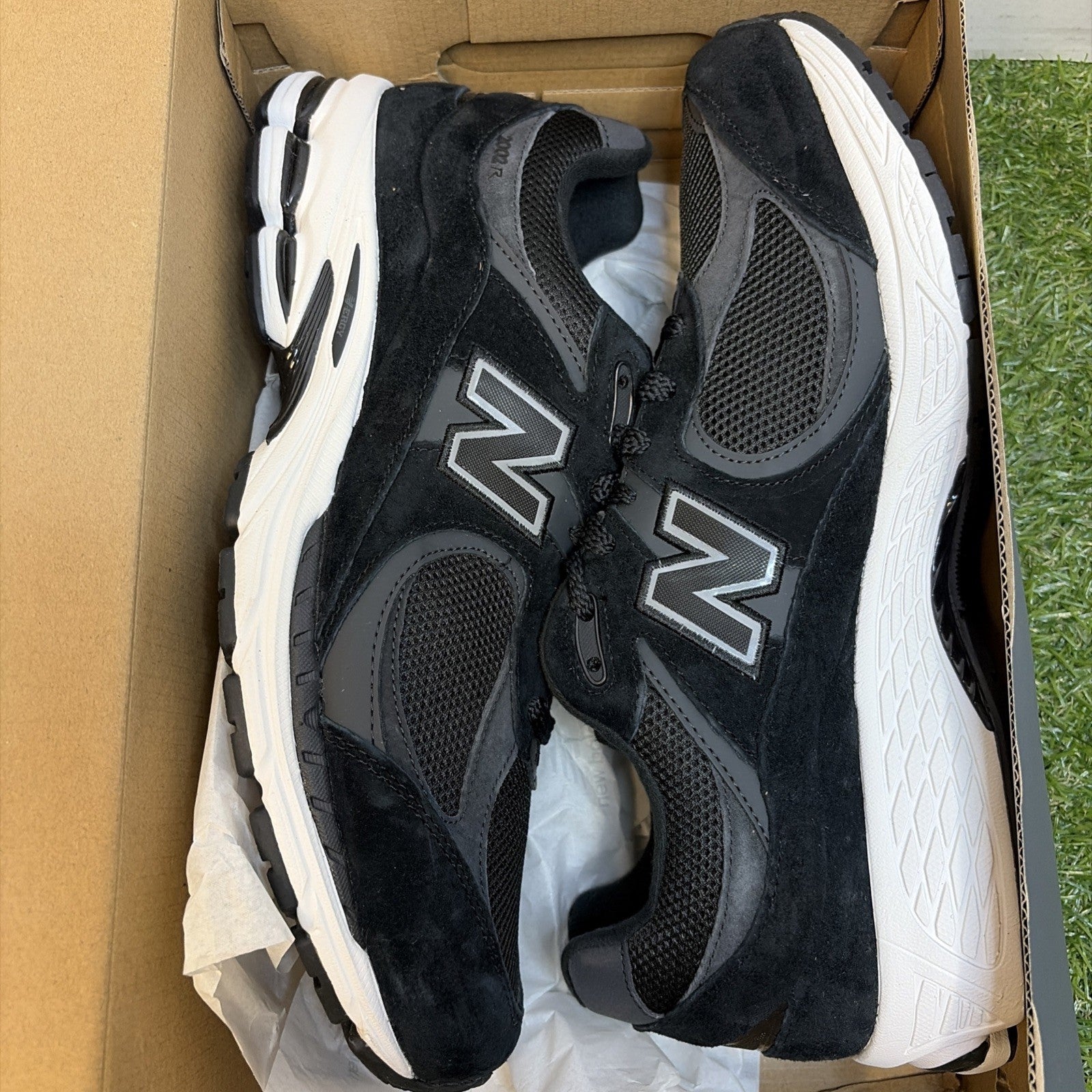 Size 12 - New Balance 2002R Black Gunmetal0