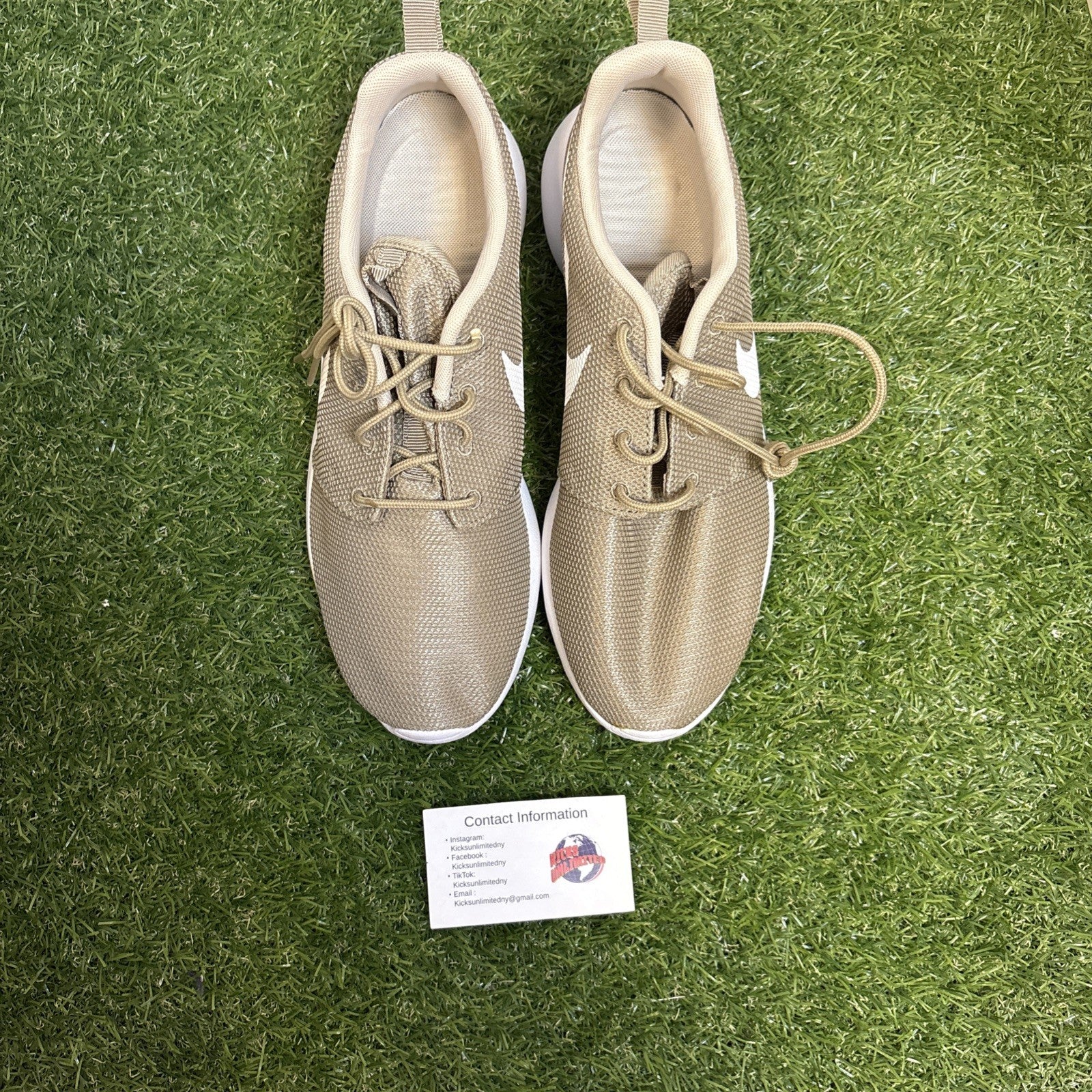 Size 8.5   Nike Roshe Run One Khaki3
