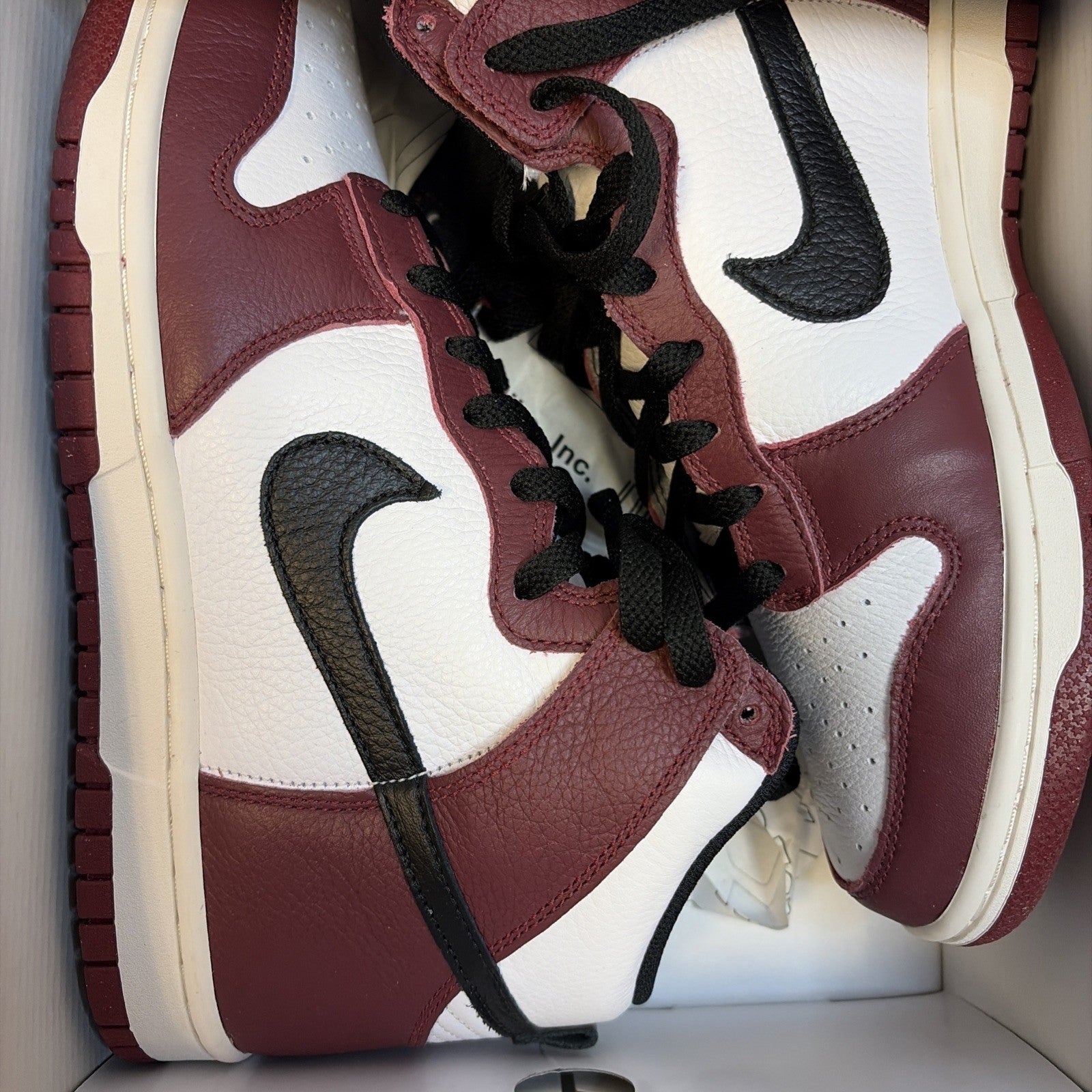 Nike By Eric Dunk High Burgundy And Black0