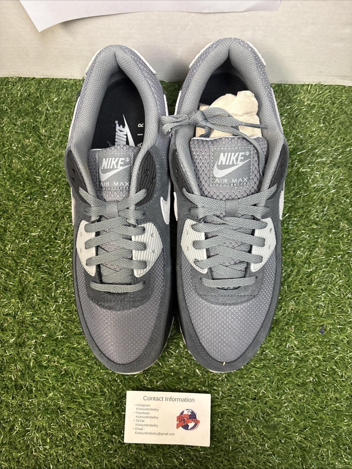 Nike Air Max 90 Smoke Grey Photon Dust - Men’s Size 122