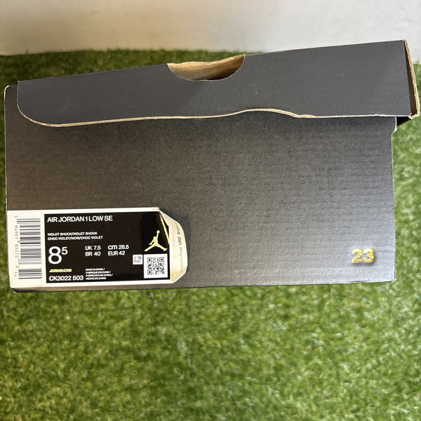 Size 8.5 - Air Jordan 1 SE Low Violet Shock5