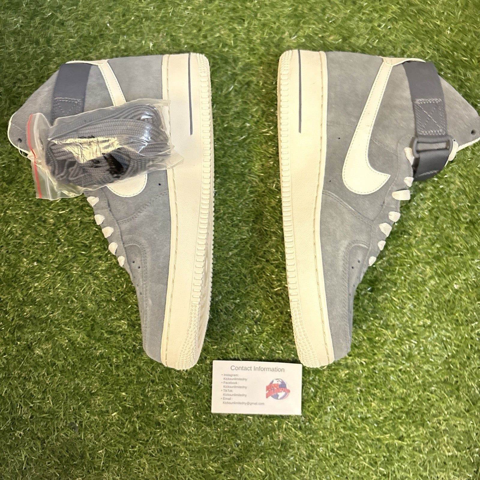 Size 9   Nike Air Force 1 High Blazer Pack   Dark Grey1