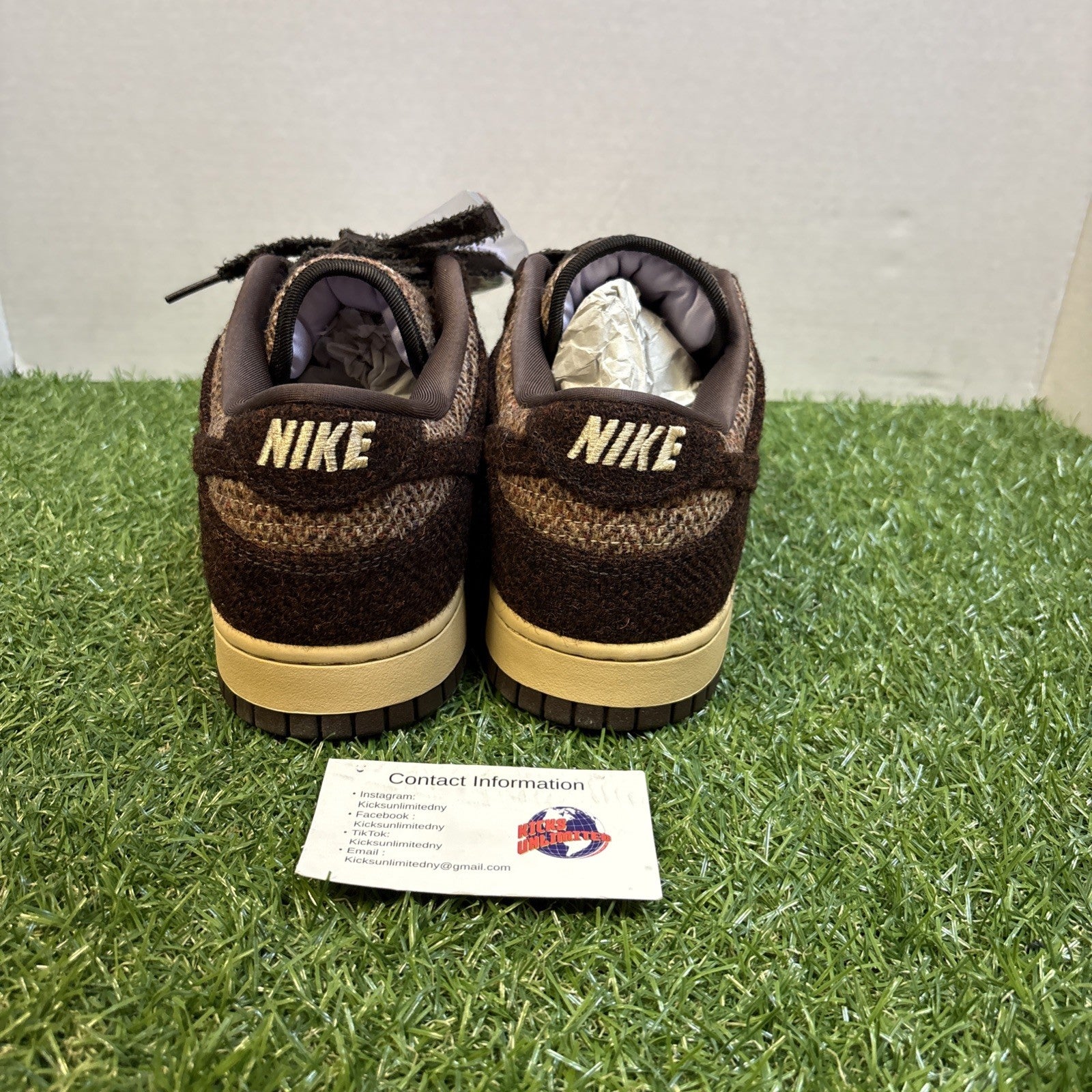 Nike Dunk low Harris Tweed Sesame   Women’s Size 124