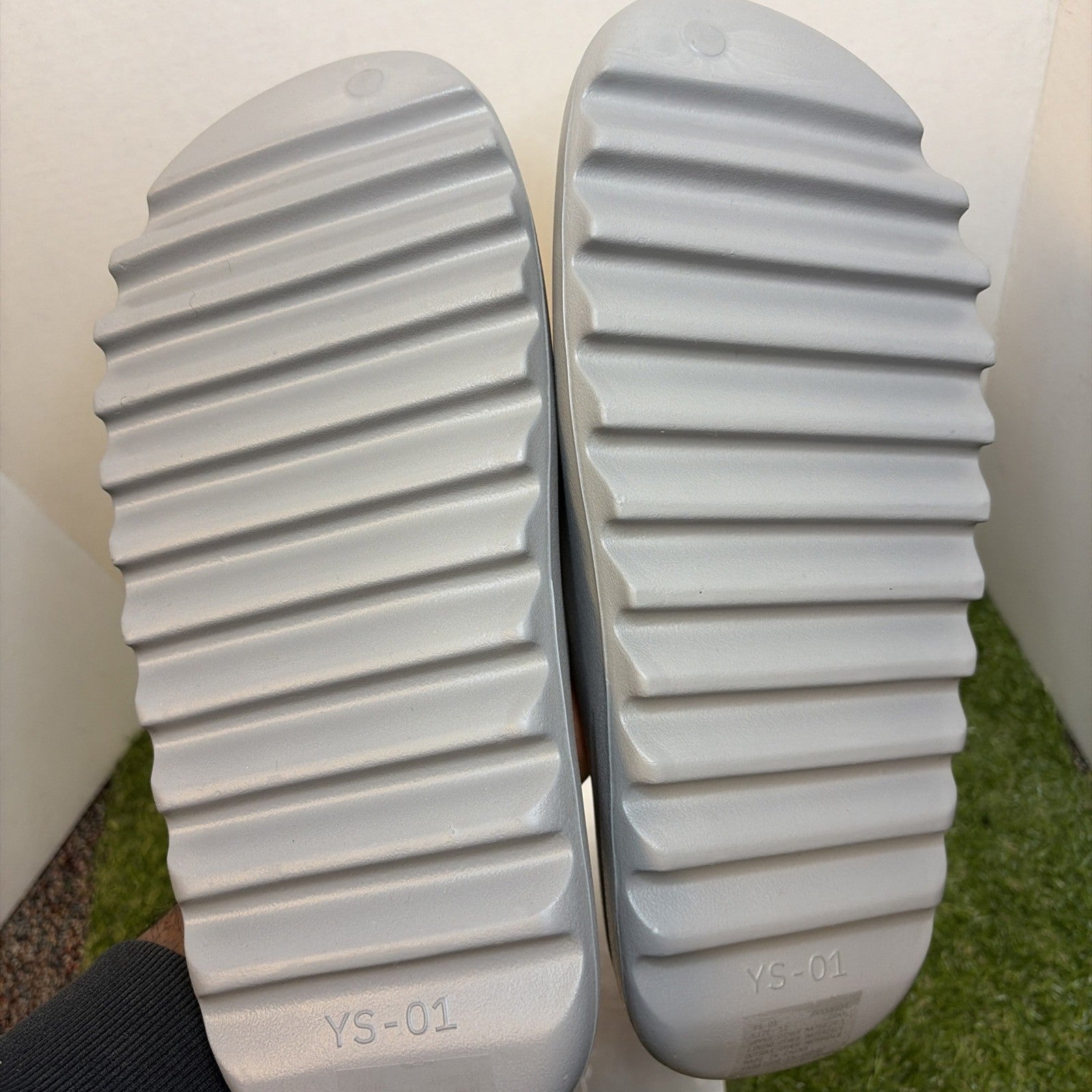 New Men's Gray Size 12 YS-01 Yeezy Casual Slides '26 Version Kanye West In Stock3