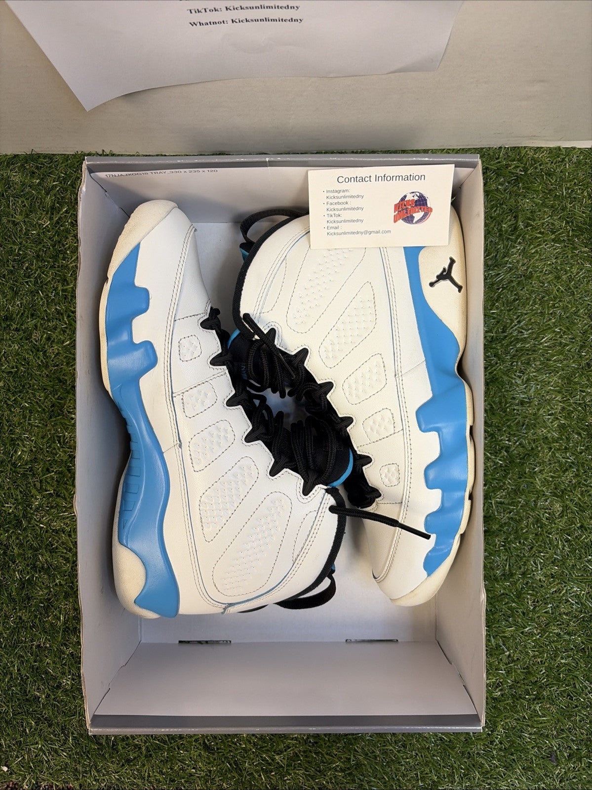 Size 8.5 - Air Jordan 9 Retro 2024 Powder Blue0
