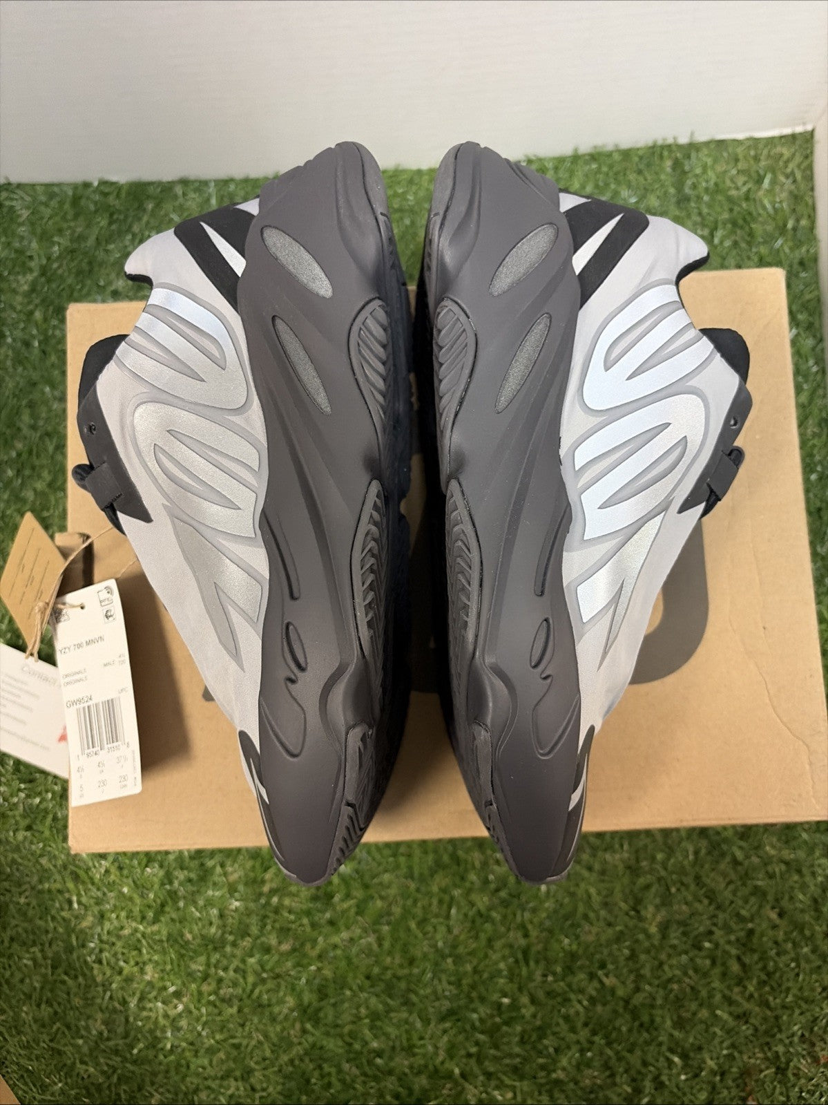 Size 5 - Adidas Yeezy Boost 700 MNVN Metallic1