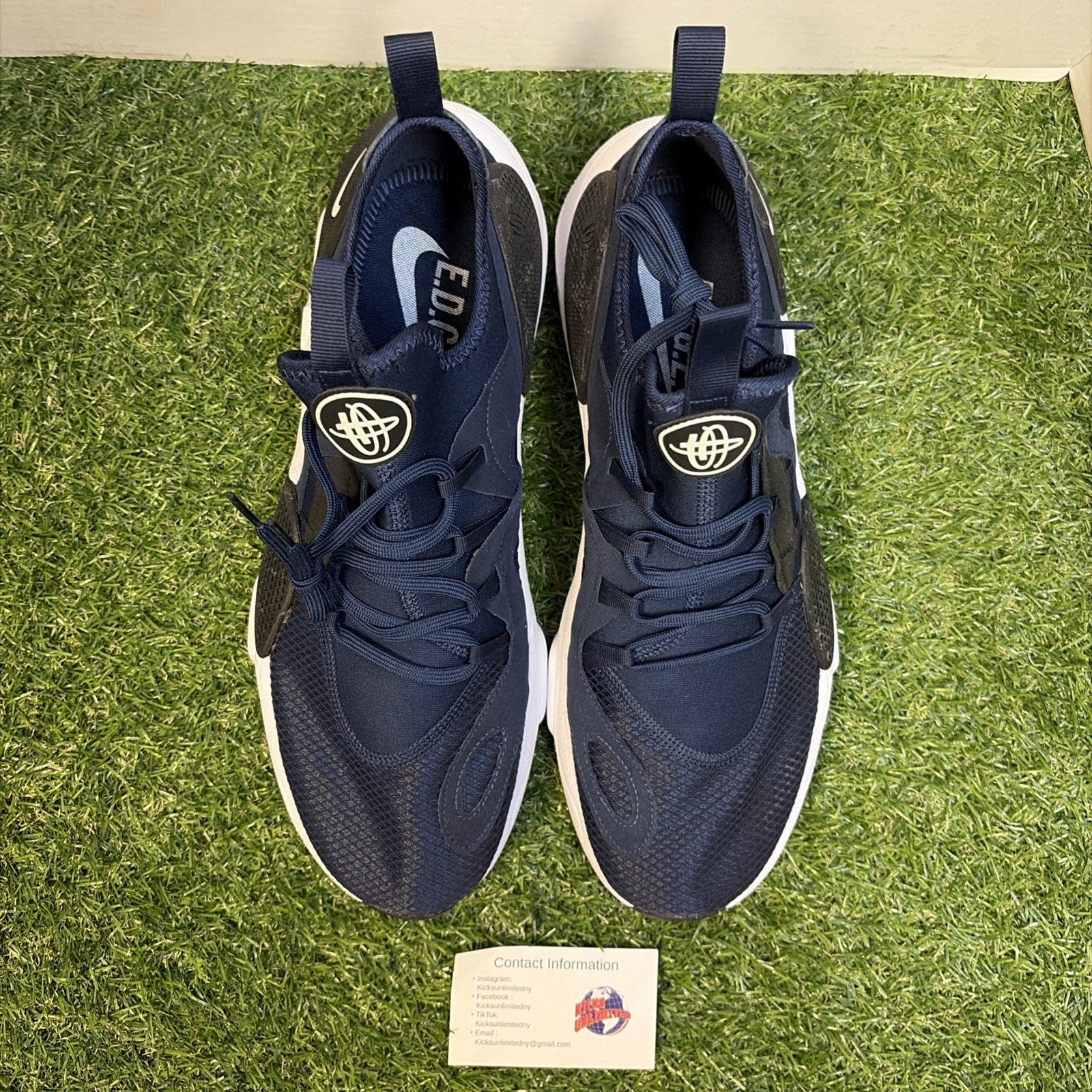 Size 13  Nike Huarache E.D.G.E. TXT Midnight Navy2