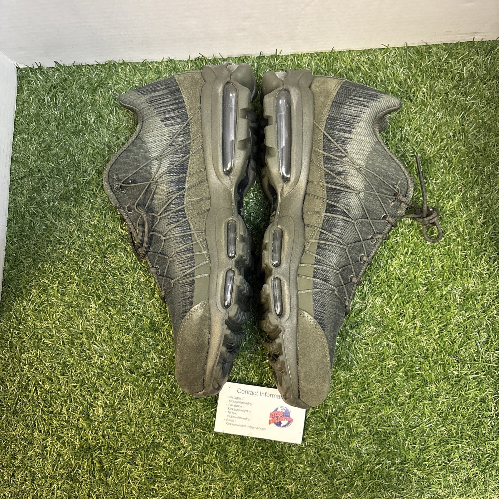 Size 11.5   Nike Air Max 95 Ultra Jacquard Cargo Khaki3