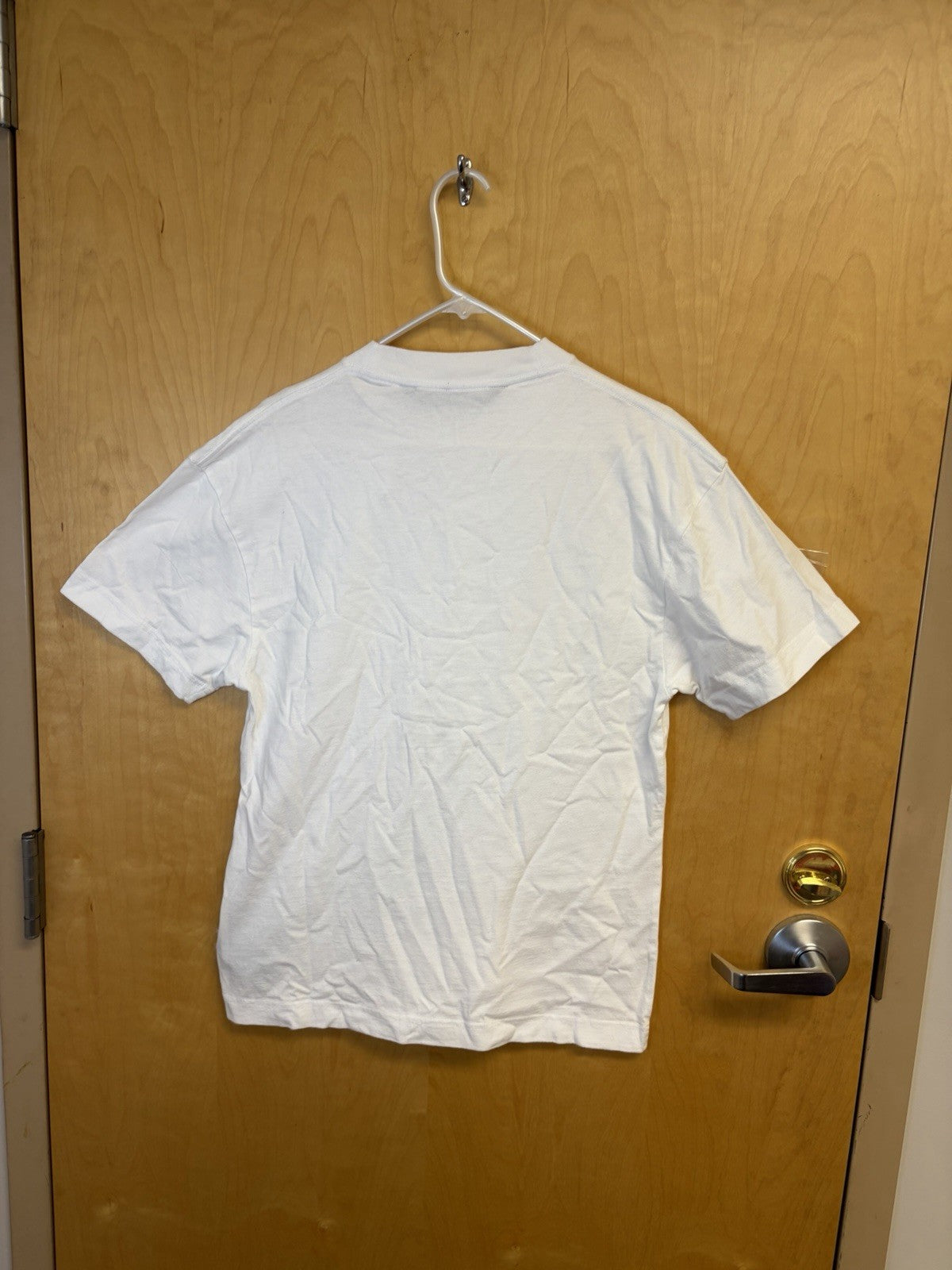 Palm Angels Unisex White With Pink T shirt   Size XSmall1