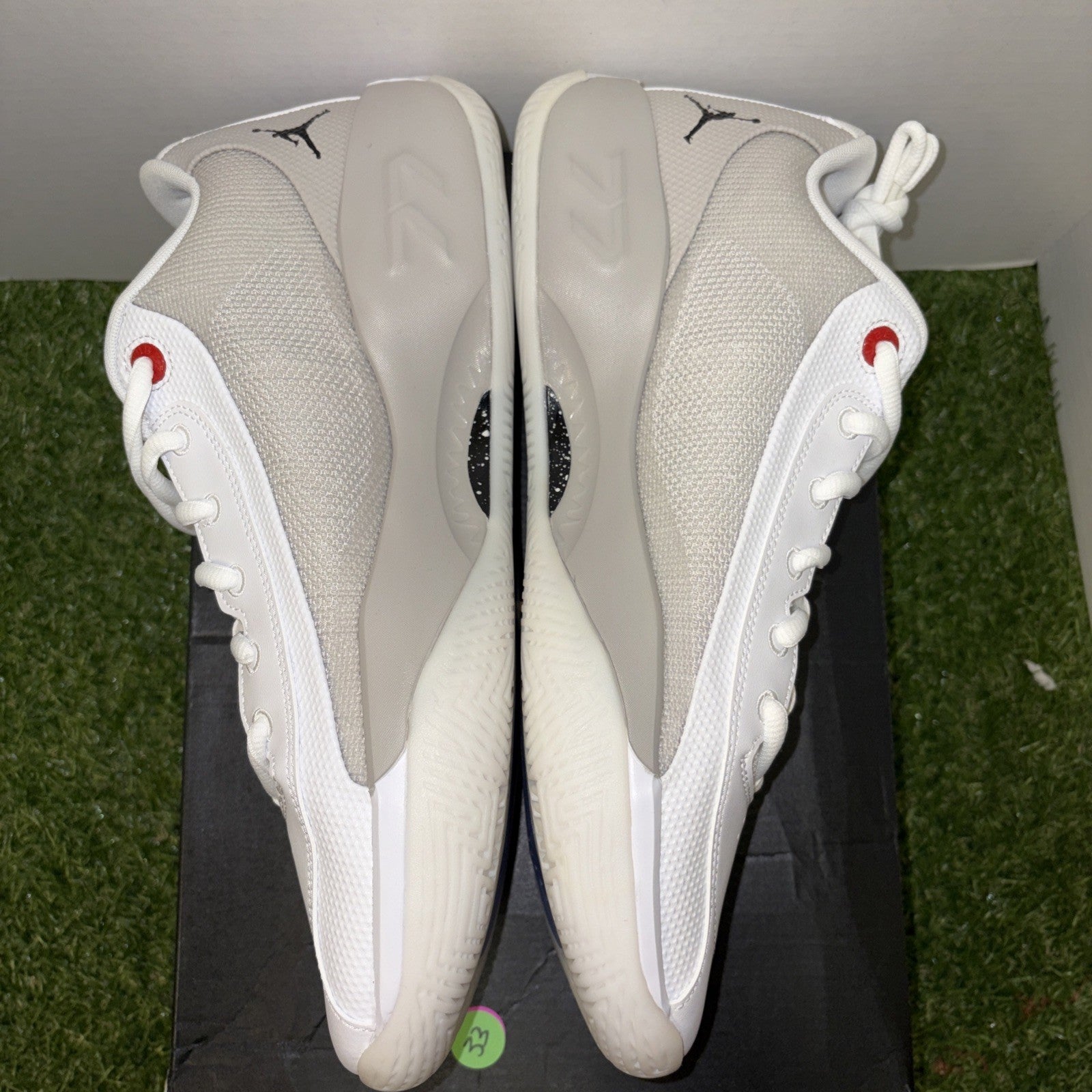 Size 12.5   Air Jordan Luka .77 White Cement2