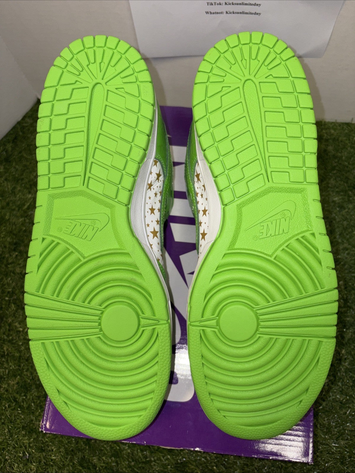 Size 10.5   Supreme x Nike Dunk OG SB QS Low Mean Green4
