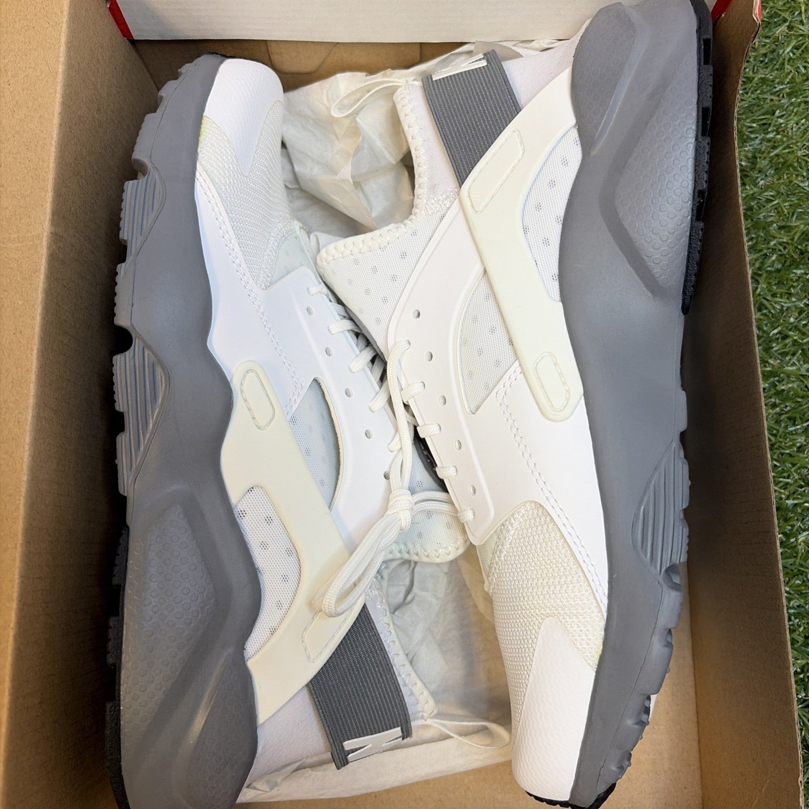 Size 8.5 - Nike Air Huarache Run Ultra White Cool Grey0