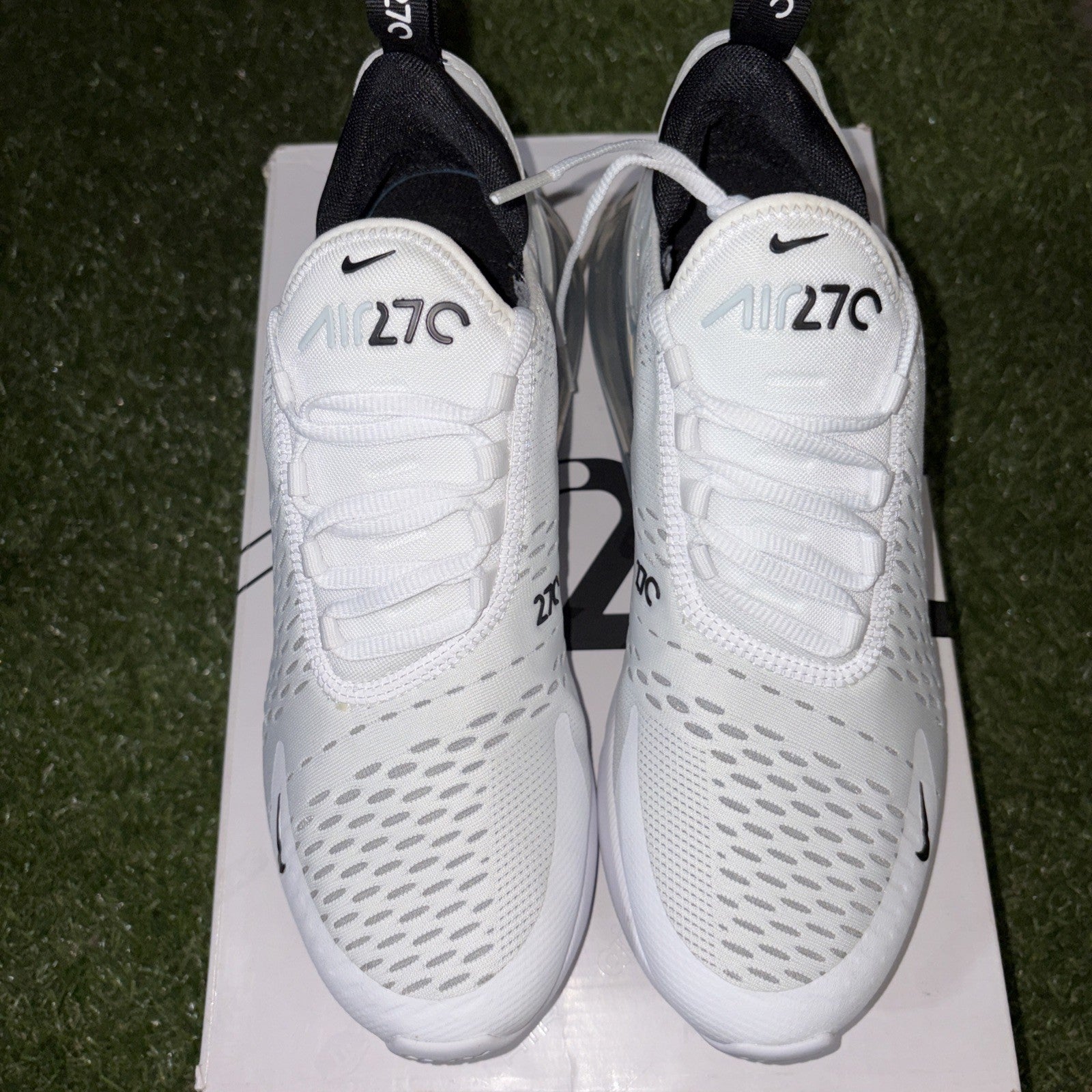 Size 8   Nike Air Max 270 Low White1