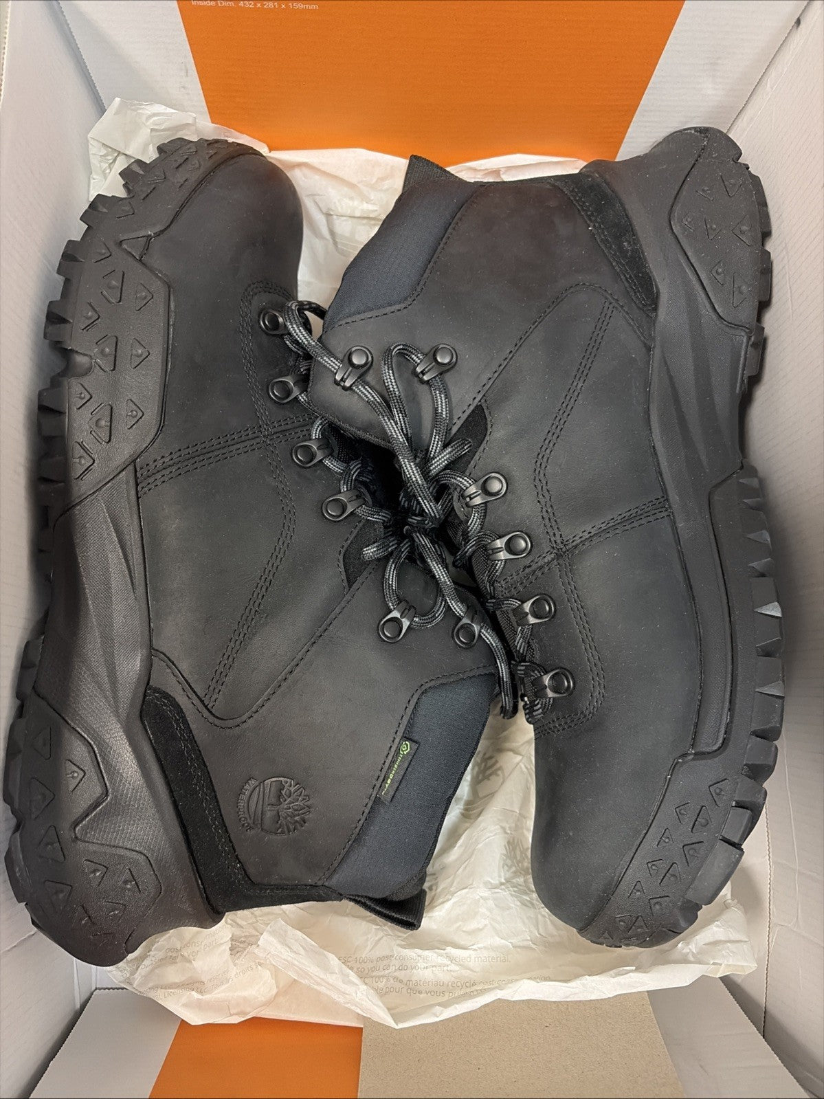 "NEW" Timberland Men's Motion Scramble Mid Waterproof Boot Size 13 US0