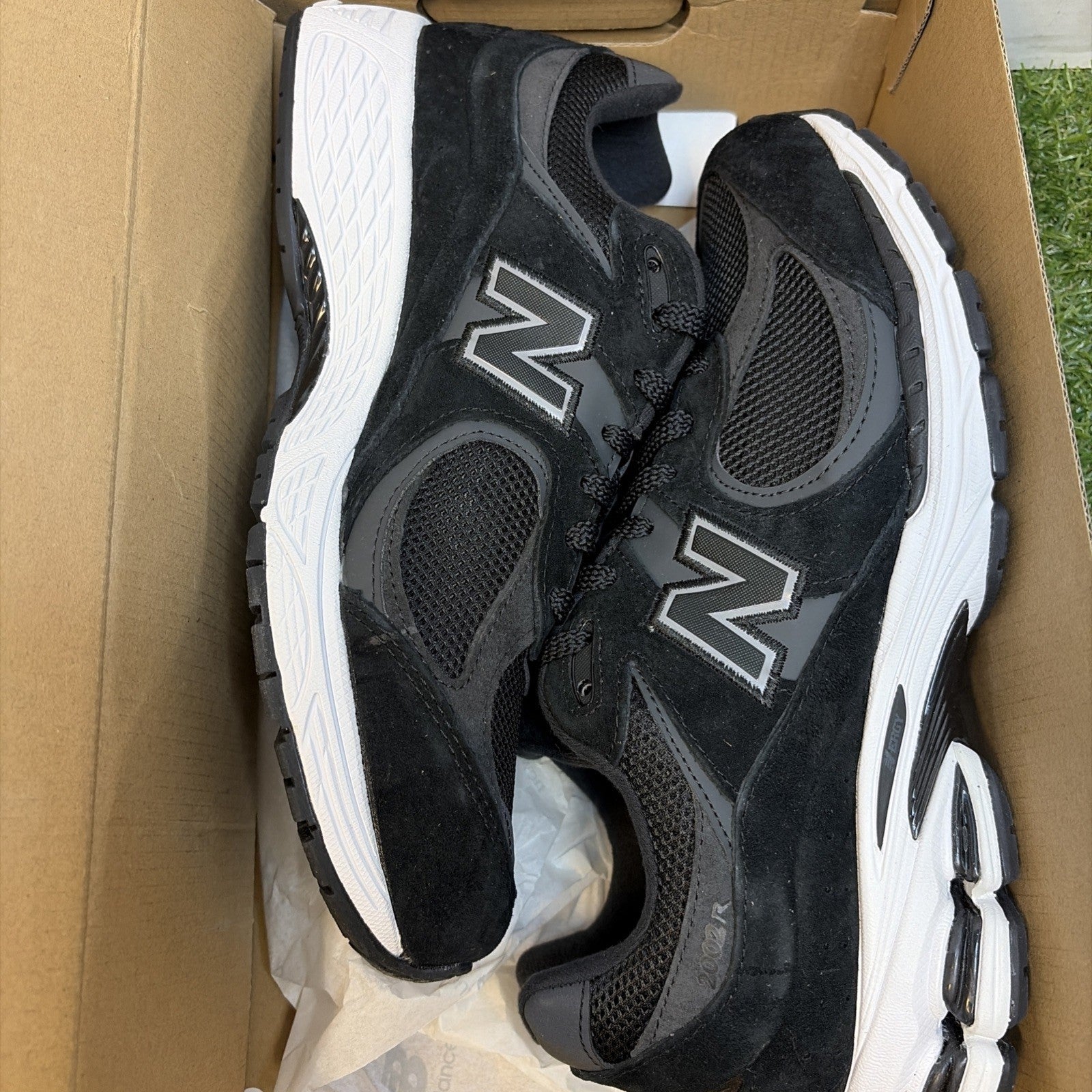 Size 11.5 - New Balance 2002R Black Gunmetal0
