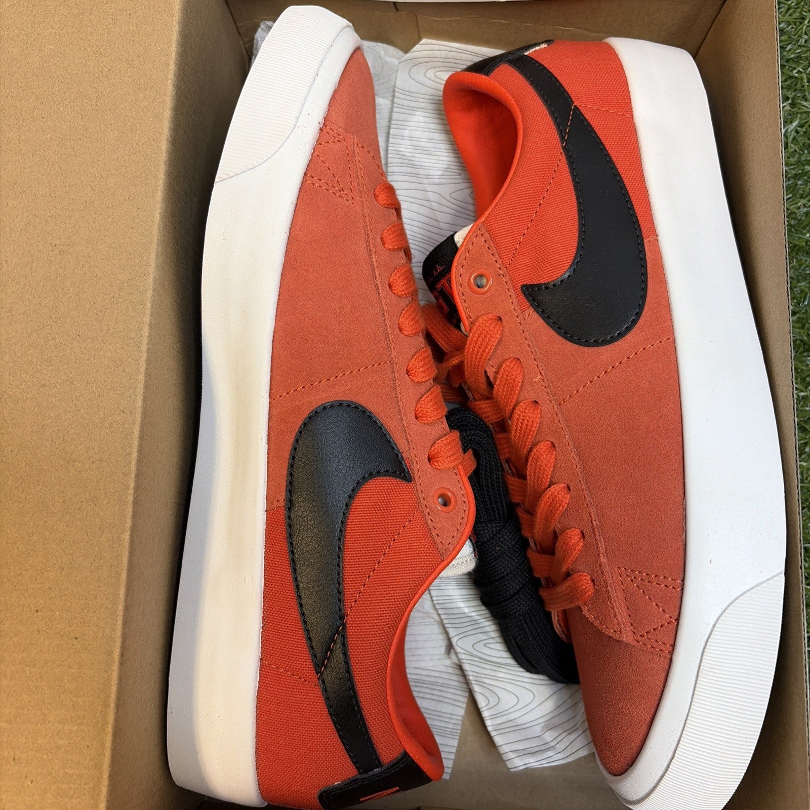 Size 9.5 - Nike Zoom Blazer Pro GT SB Low Team Orange0