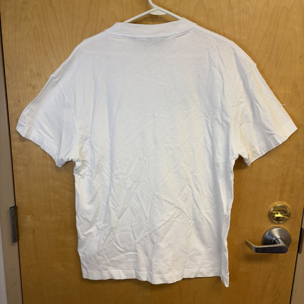 Palm Angels Unisex White With Purple T-shirt - Size XL1