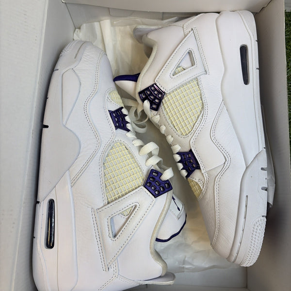 Size 9 - Jordan 4 Retro Mid Purple Metallic0