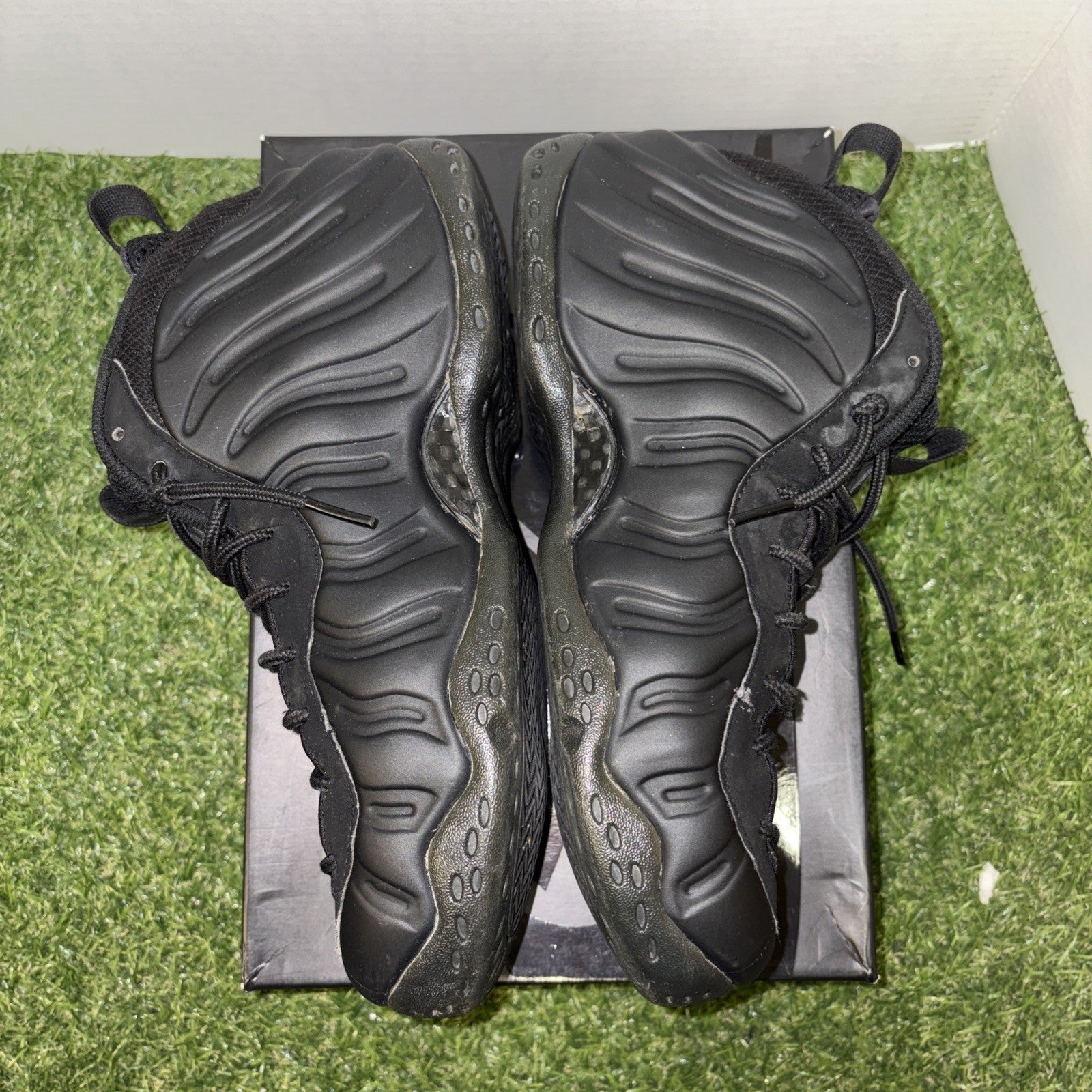 Size 9.5 - Nike Air Foamposite One Black2