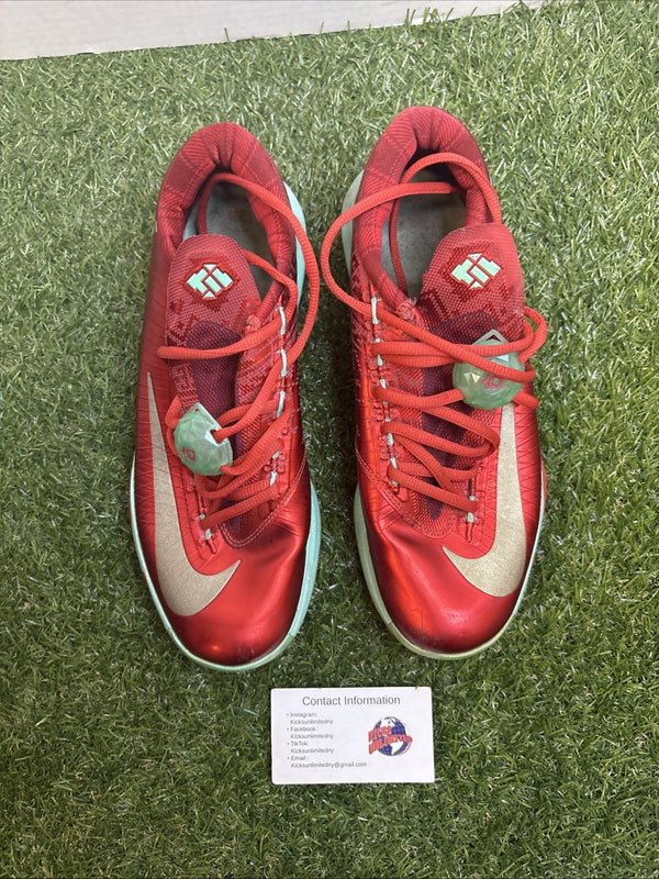Size 8   Nike KD 6 Christmas   599424 6010