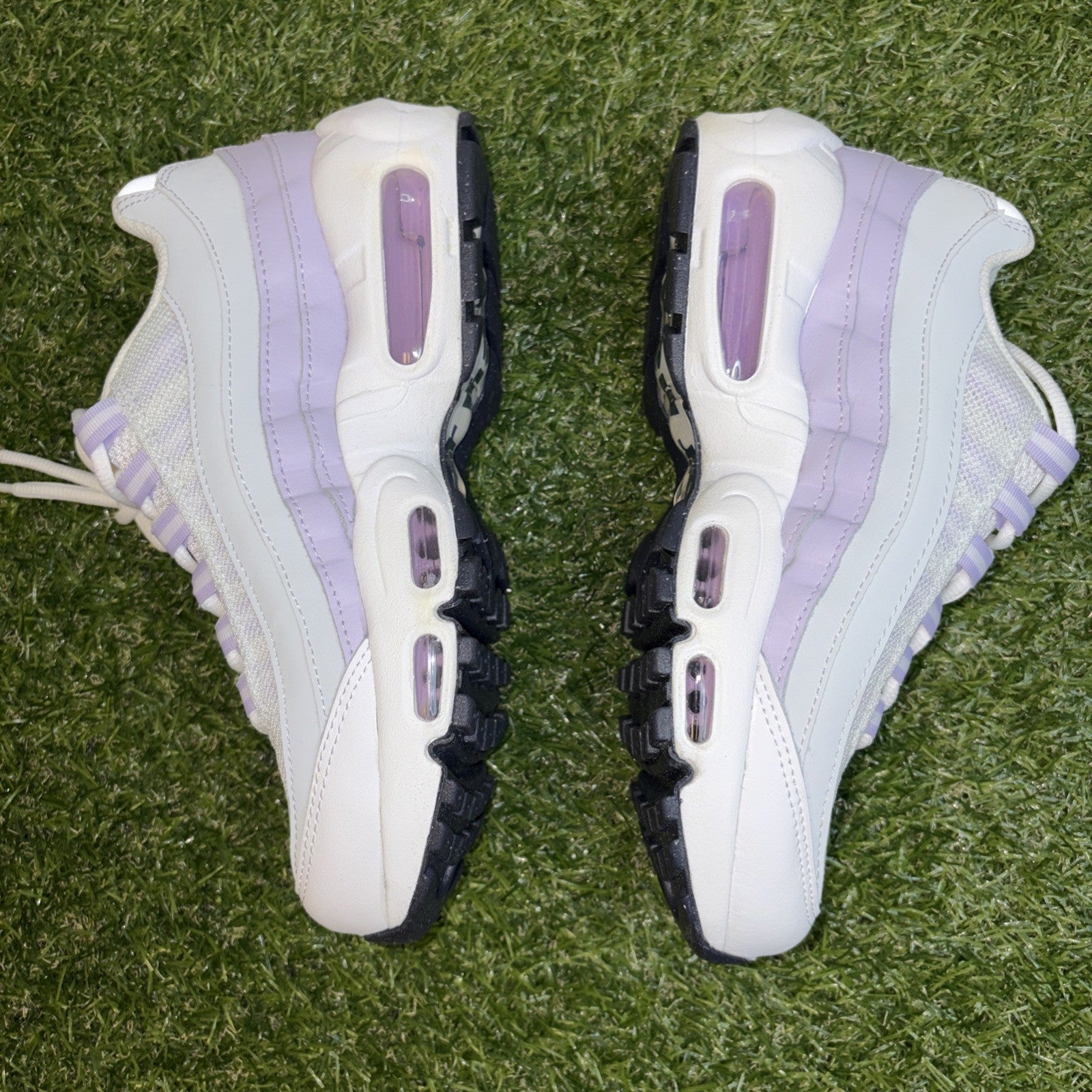 Nike Air Max 95 Recraft White Violet Frost (GS) - Size 5Y2